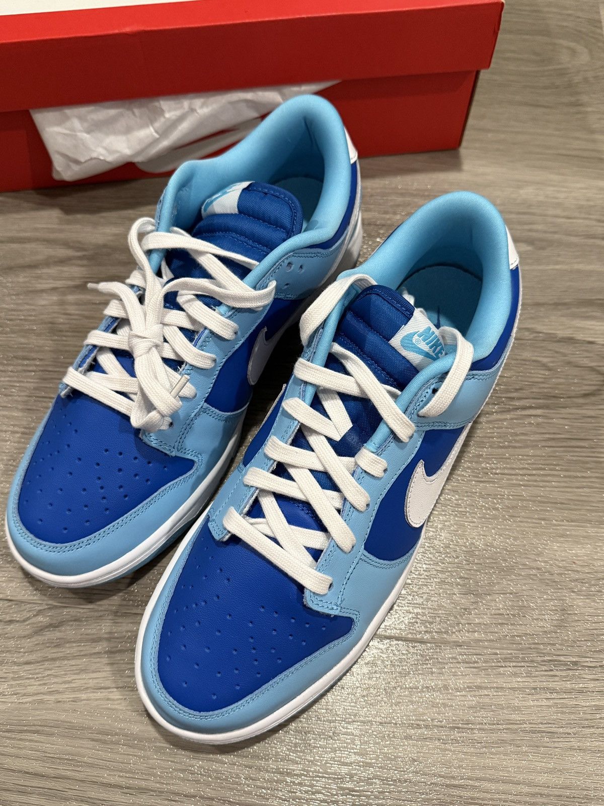 Nike nike dunk low blue Size US 10 / EU 43 - 4 Thumbnail