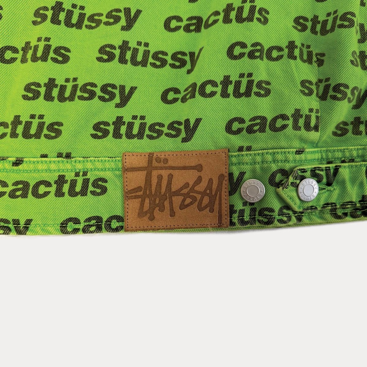 Cactus Plant Flea Market × Stussy Stüssy × Cactus Plant Flea Market Jacket – All Over Logo Size US XL / EU 56 / 4 - 3 Thumbnail