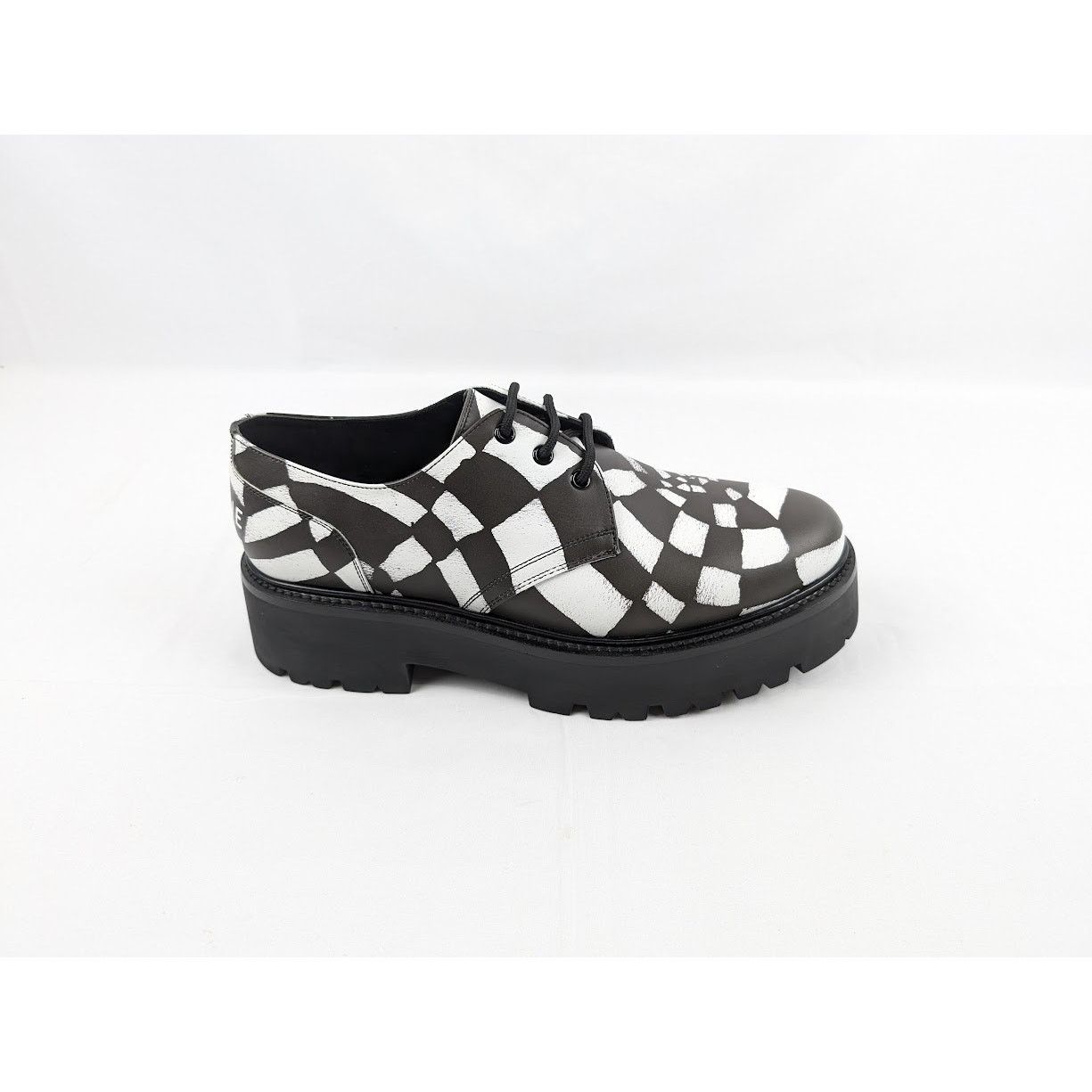 Celine o1rshd Leather Spiders Loafers in Black / White Size US 11 / EU 44 - 1 Thumbnail
