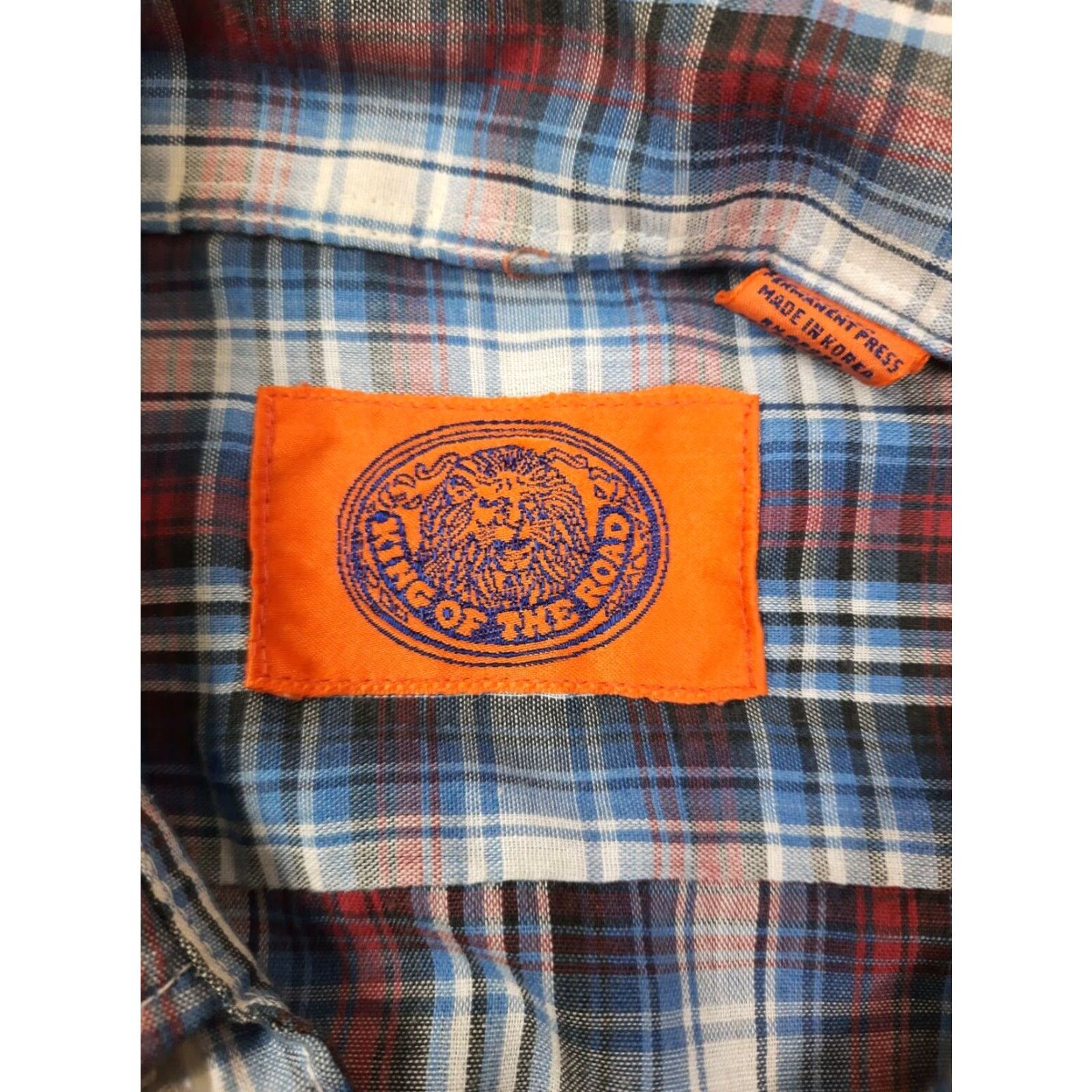 Vintage VINTAGE King of the Road Western Shirt Mens M Plaid Pearl Snap Rockabilly 80s Casual Size US M / EU 48-50 / 2 - 2 Thumbnail