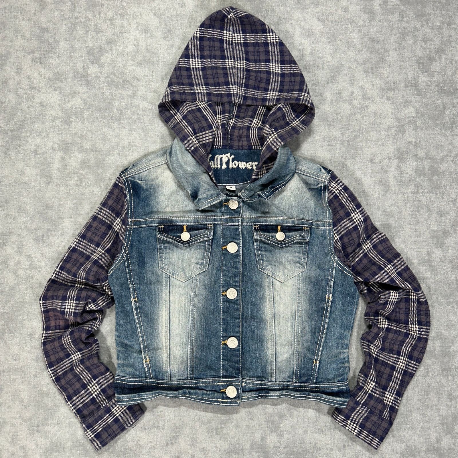 Other Wallflower Dreamer Fit Y2K streetwear denim jacket womens M Size M / US 6-8 / IT 42-44 - 1 Thumbnail