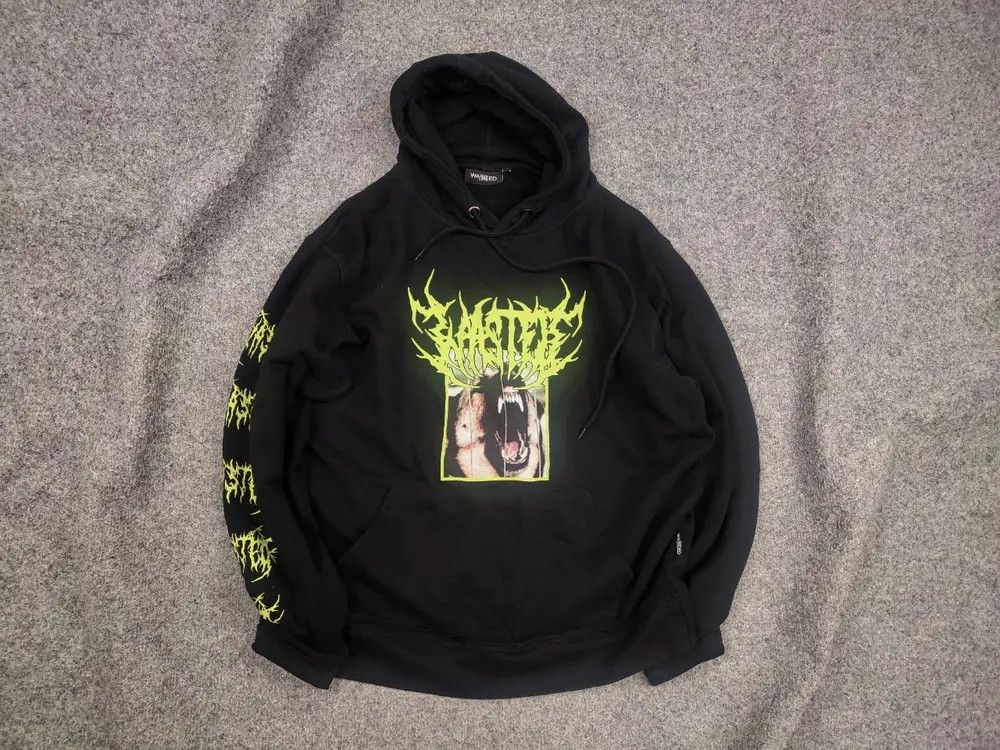 Wasted Paris Wasted Fearless Dog Logo Black Oversized Hoodie Y2K Style Size US S / EU 44-46 / 1 - 1 Thumbnail