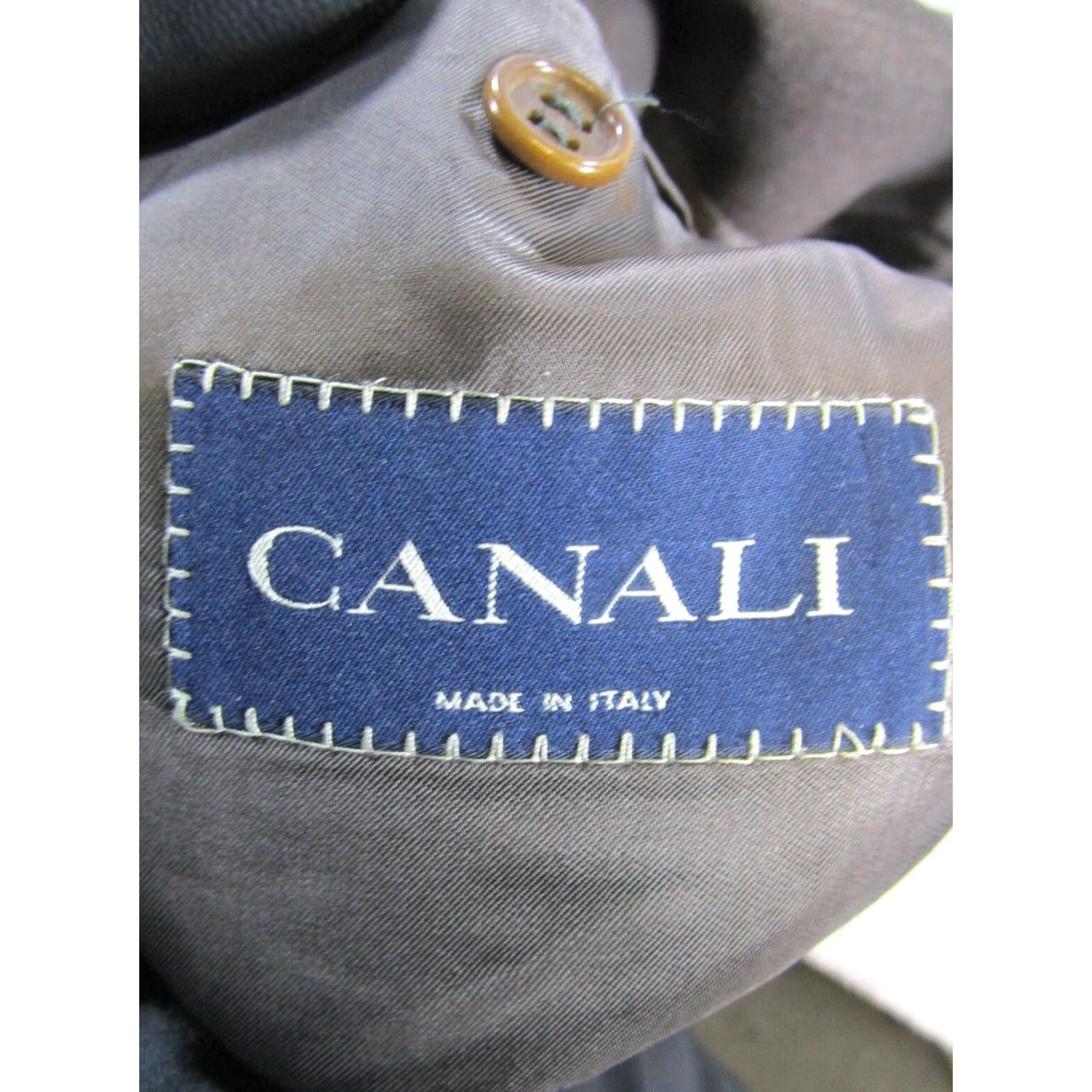 Canali Canali Blazer Mens 42 Brown Wool 2 Piece Regular Coat Sports Shirt? Size 42R - 3 Thumbnail