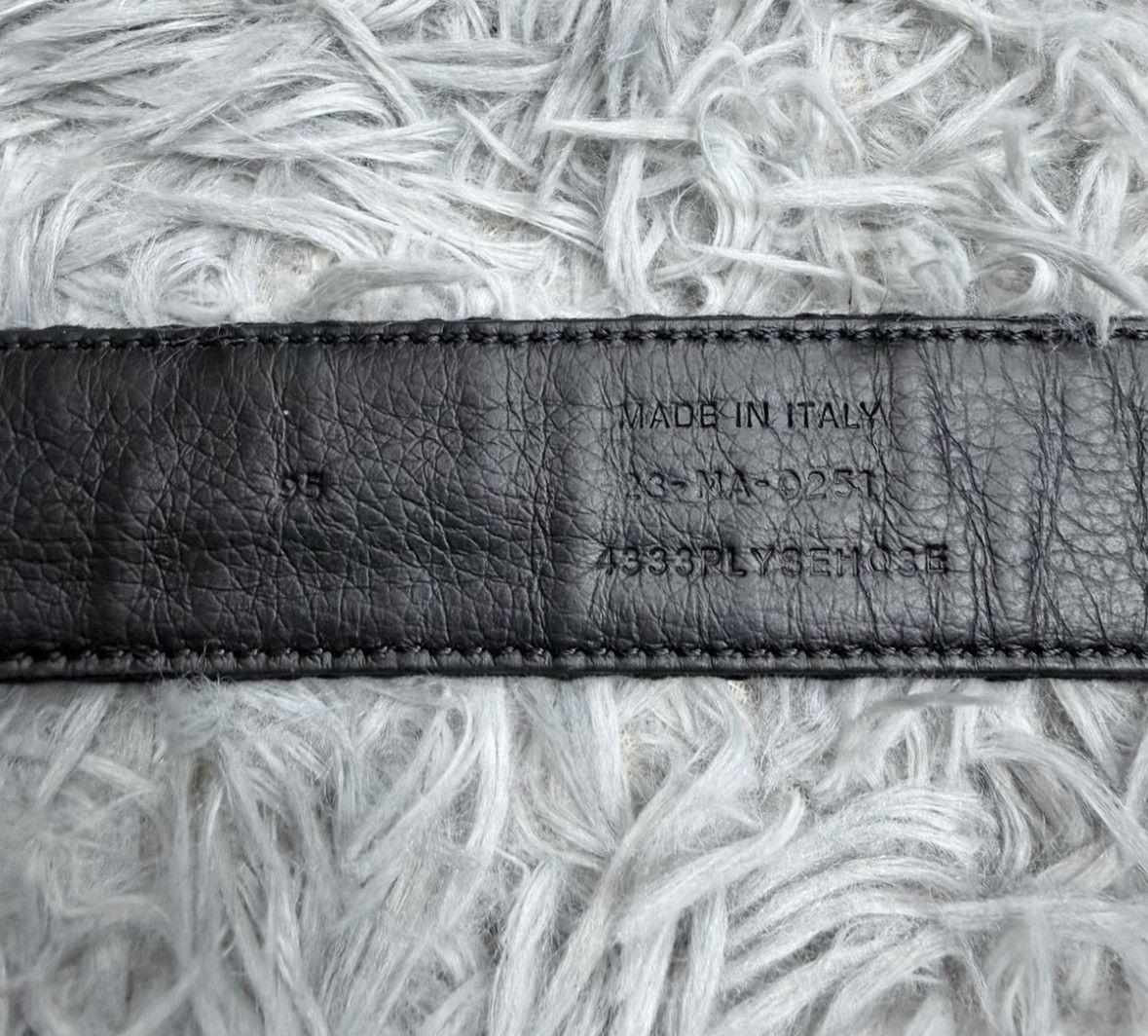 Dior dior black woven leather belt size 95. Size ONE SIZE - 4 Thumbnail