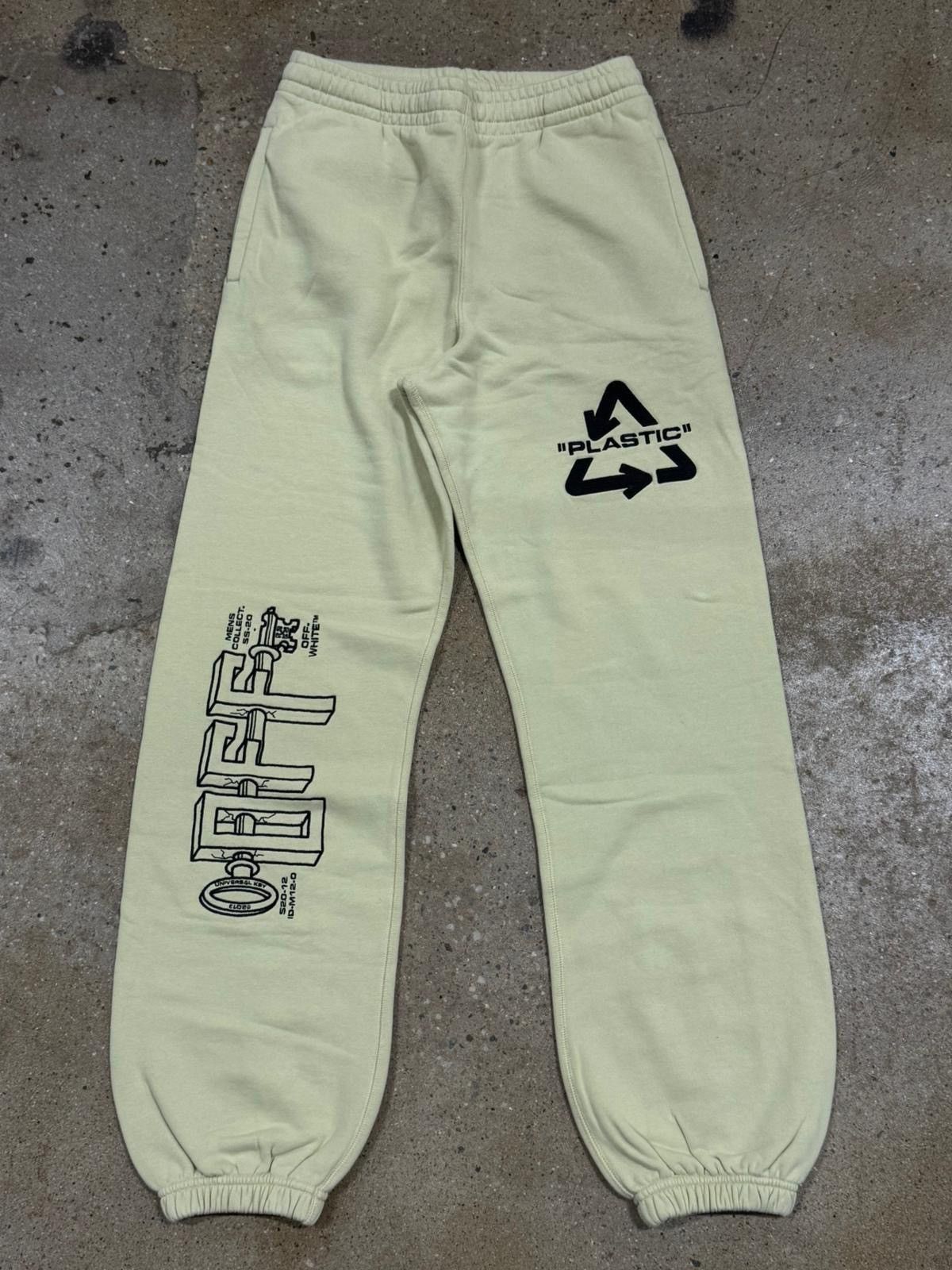 Off-White Off-white Embroidery Arrow Sweatpants NEW 750$ Size US 32 / EU 48 - 1 Thumbnail