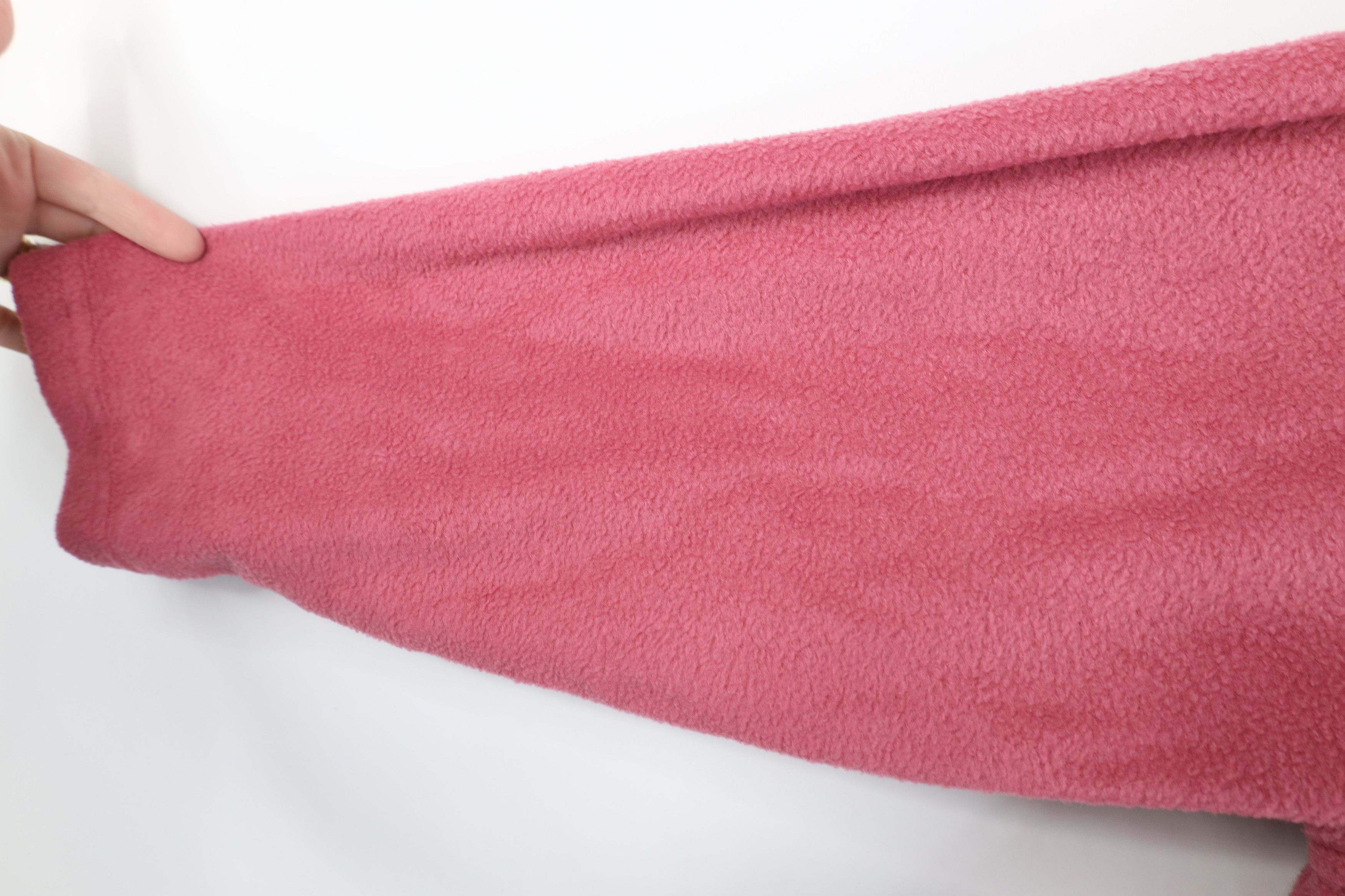 Vintage Vintage 90s Streetwear Kitten Fleece Crewneck Sweater Pink Size XL / US 12-14 / IT 48-50 - 7 Thumbnail