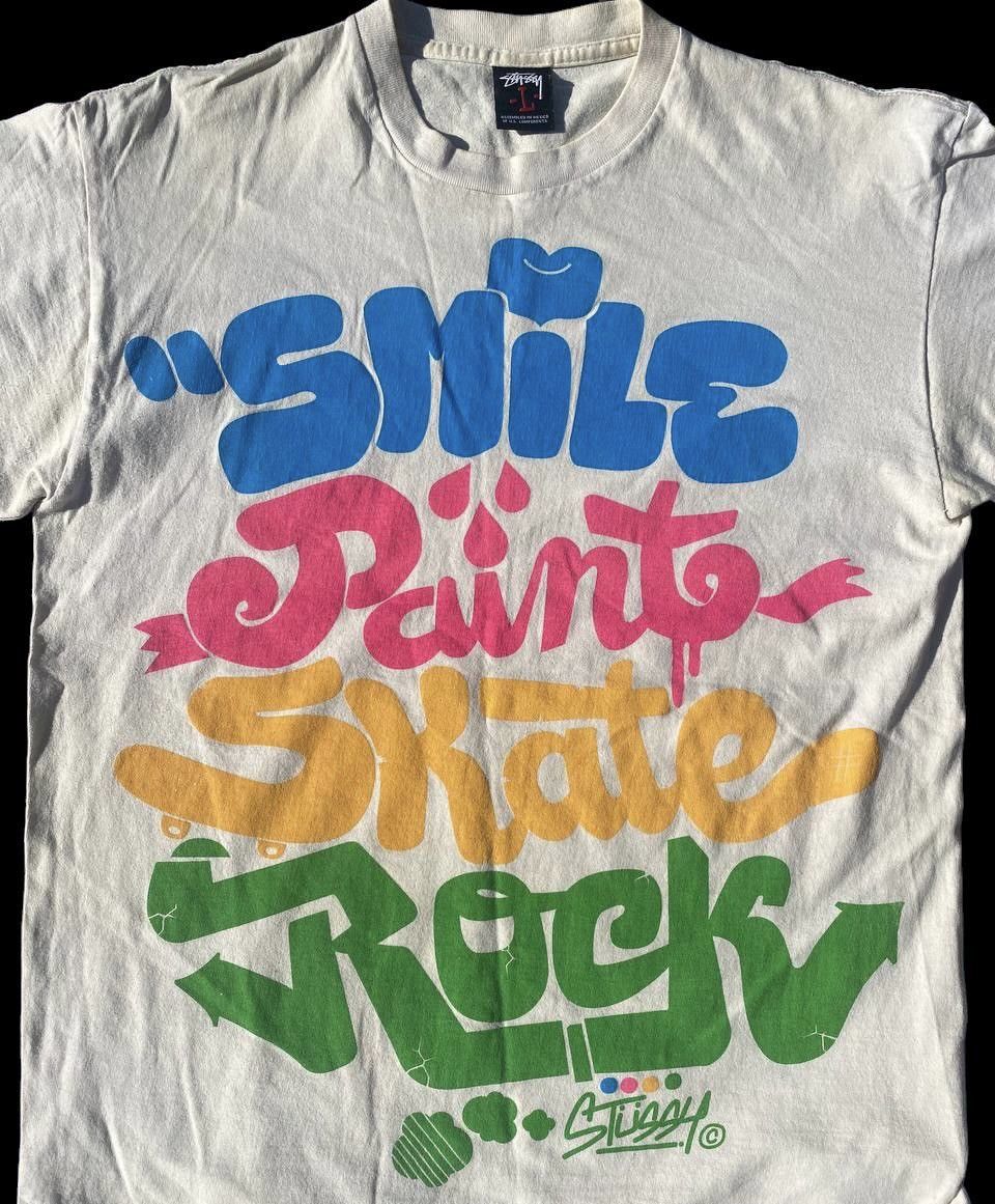 Stussy × Vintage Stussy Vintage T-shirt Size US L / EU 52-54 / 3 - 2 Thumbnail