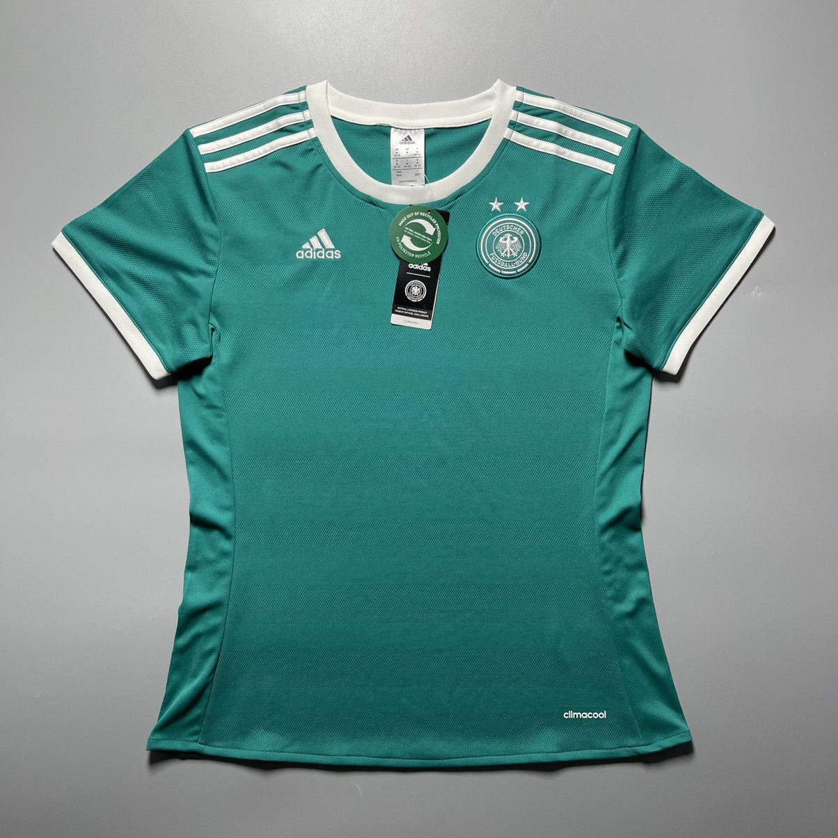 Adidas × Vintage NWT GERMANY ADIDAS 2016 EURO FOOTBALL SOCCER TEAM JERSEY Size M / US 6-8 / IT 42-44 - 1 Thumbnail