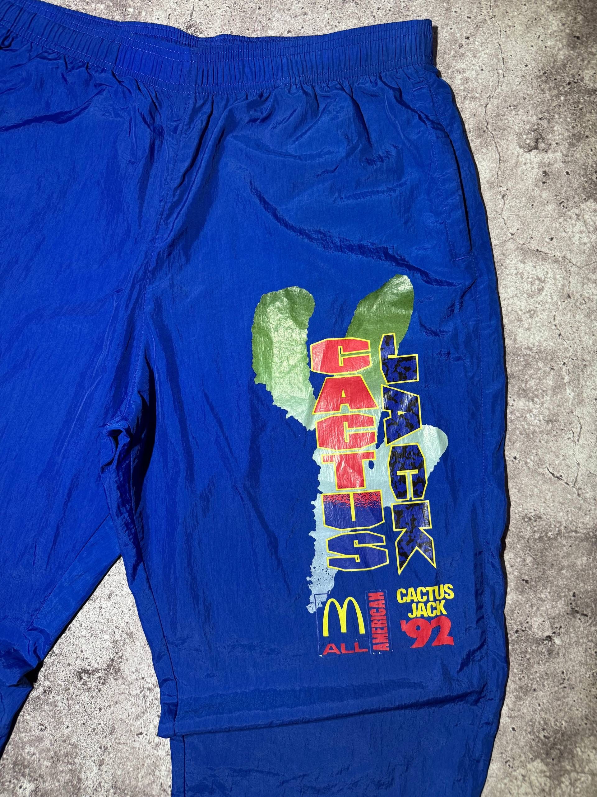 Travis Scott Travis Scott & McDonald’s Jack Cactus ‘92 Nylon Track Pants Size US 36 / EU 52 - 2 Thumbnail