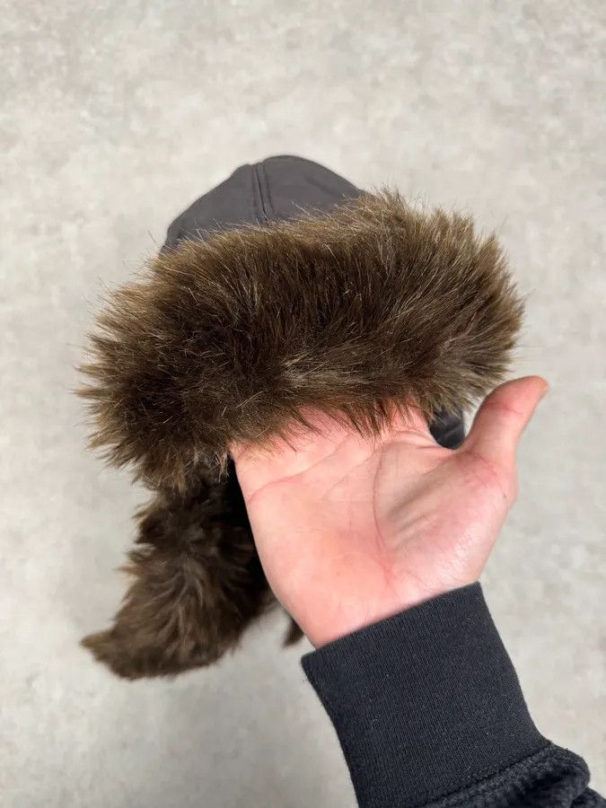 Just Cavalli 2000s Cavalli Brown Fur Chapka Hat Size ONE SIZE - 5 Thumbnail