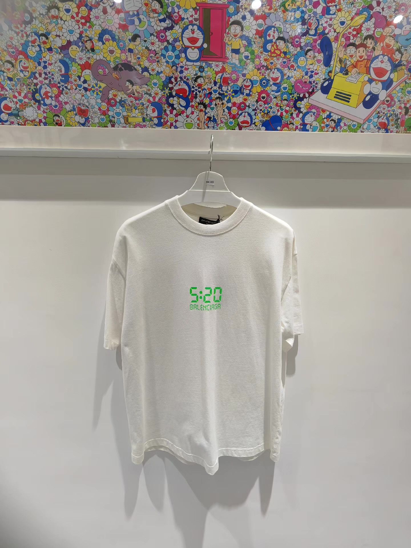 Balenciaga Balenciaga 520 Print Short Sleeve Tee Q15 Size US XS / EU 42 / 0 - 1 Thumbnail