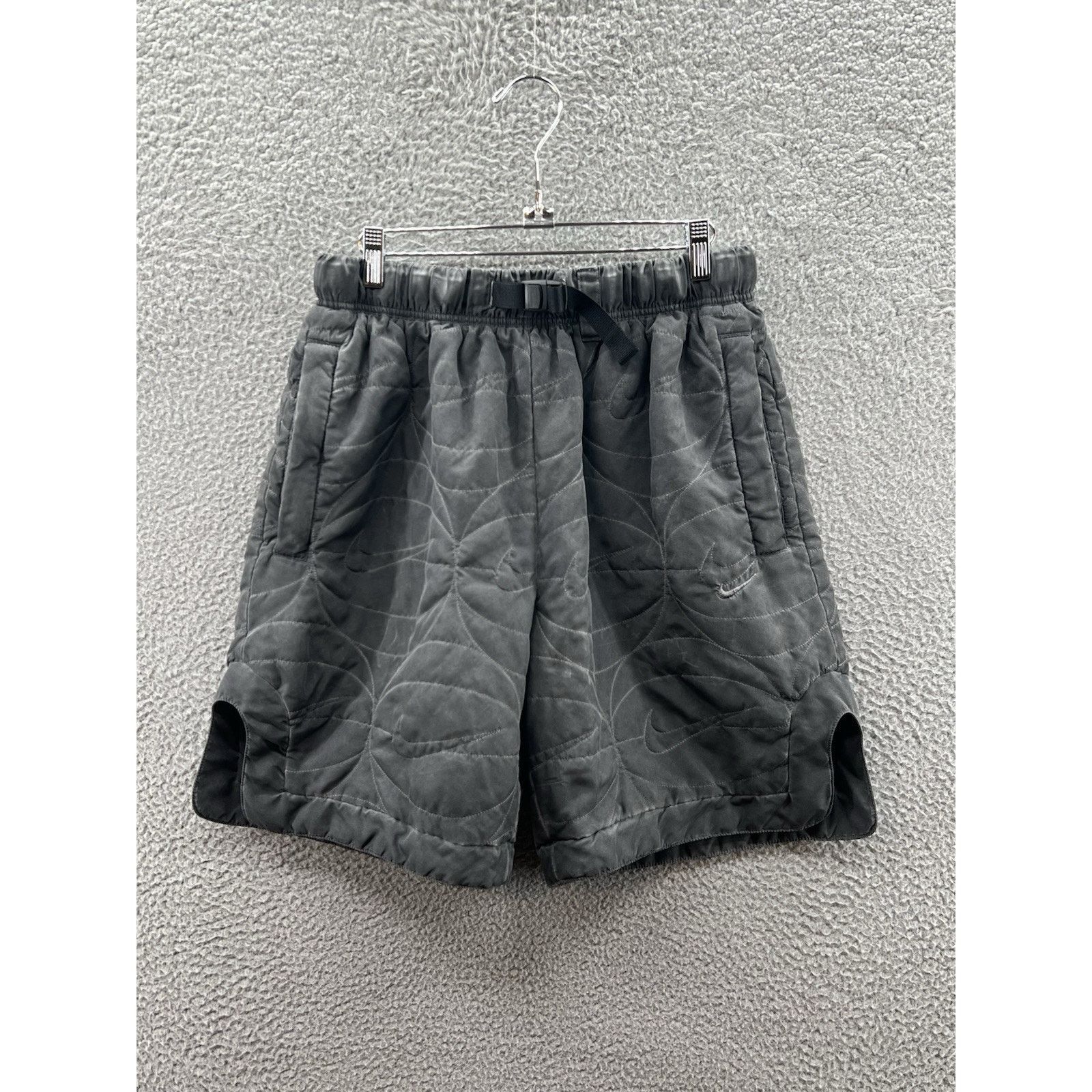 Nike Nike Woven Synthetic Fill Black/white Shorts FB7097 010 Size US 34 / EU 50 - 1 Thumbnail