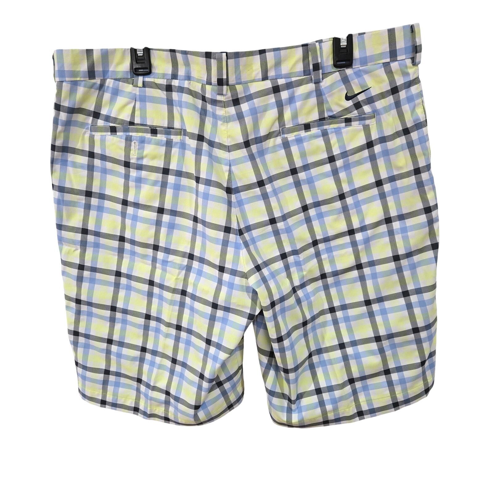 Nike Nike Golf Dri-Fit Size 40 Performance Shorts Blue Yellow Size US 40 / EU 56 - 4 Thumbnail