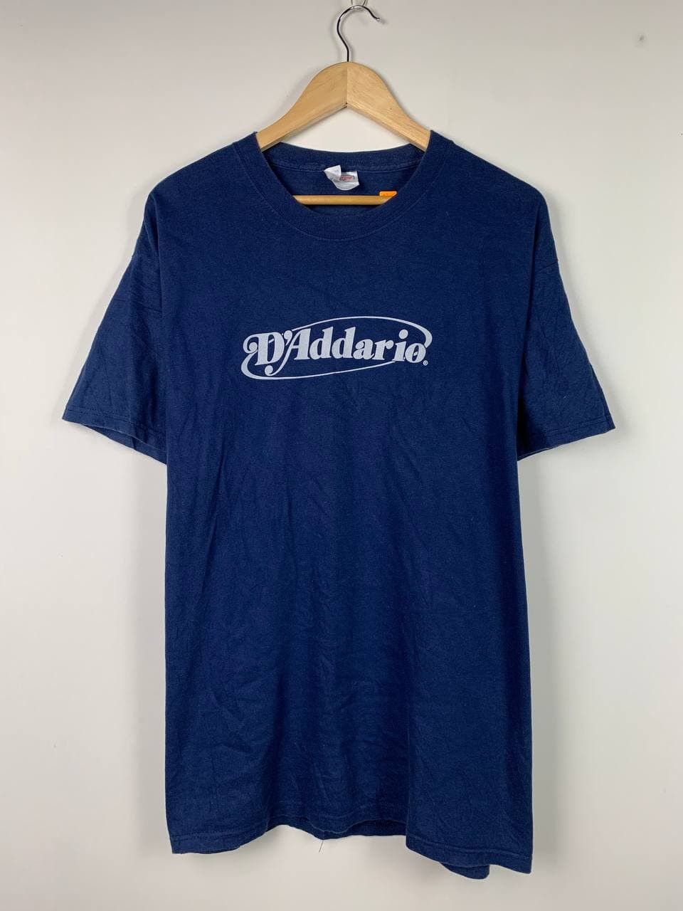 Vintage Vtg D'Addario Guitar String Equipment Music Tee Size US L / EU 52-54 / 3 - 1 Thumbnail