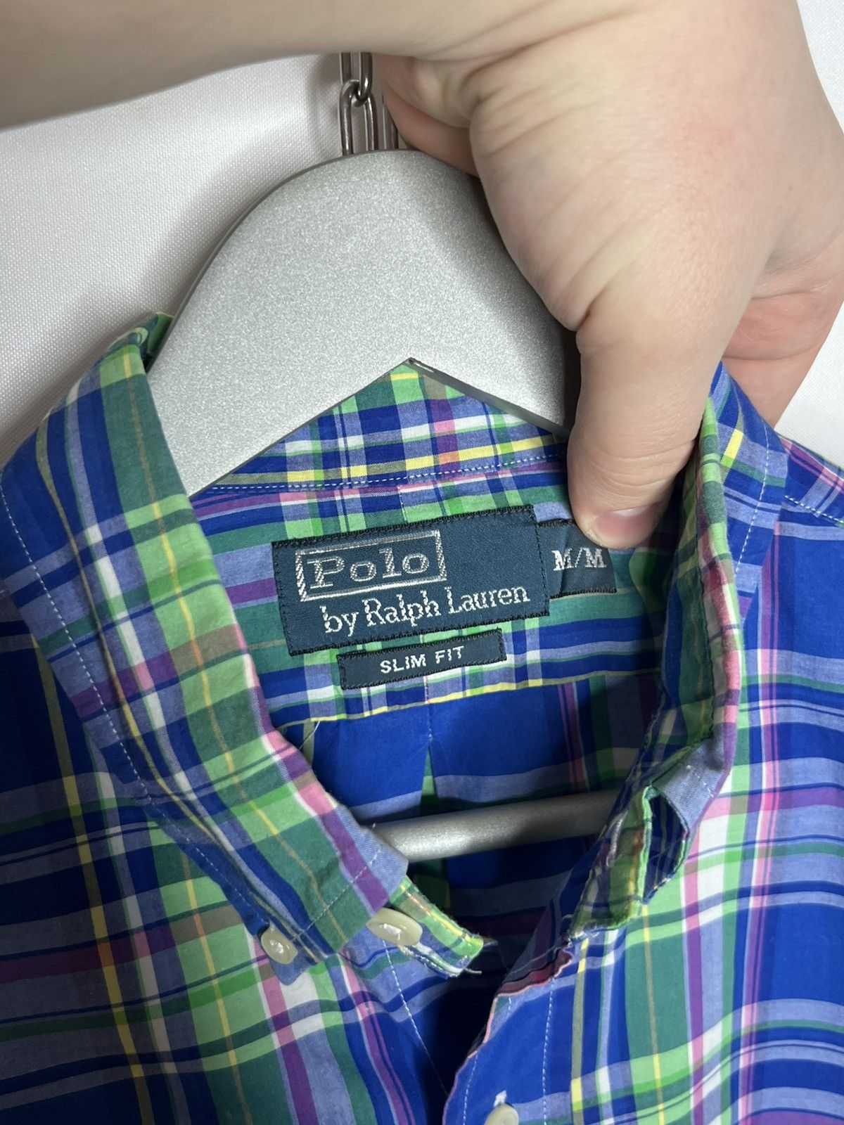 Polo Ralph Lauren Polo Ralph Lauren Plaid Multicolour Shirt Long Sleeve Size US M / EU 48-50 / 2 - 7 Thumbnail