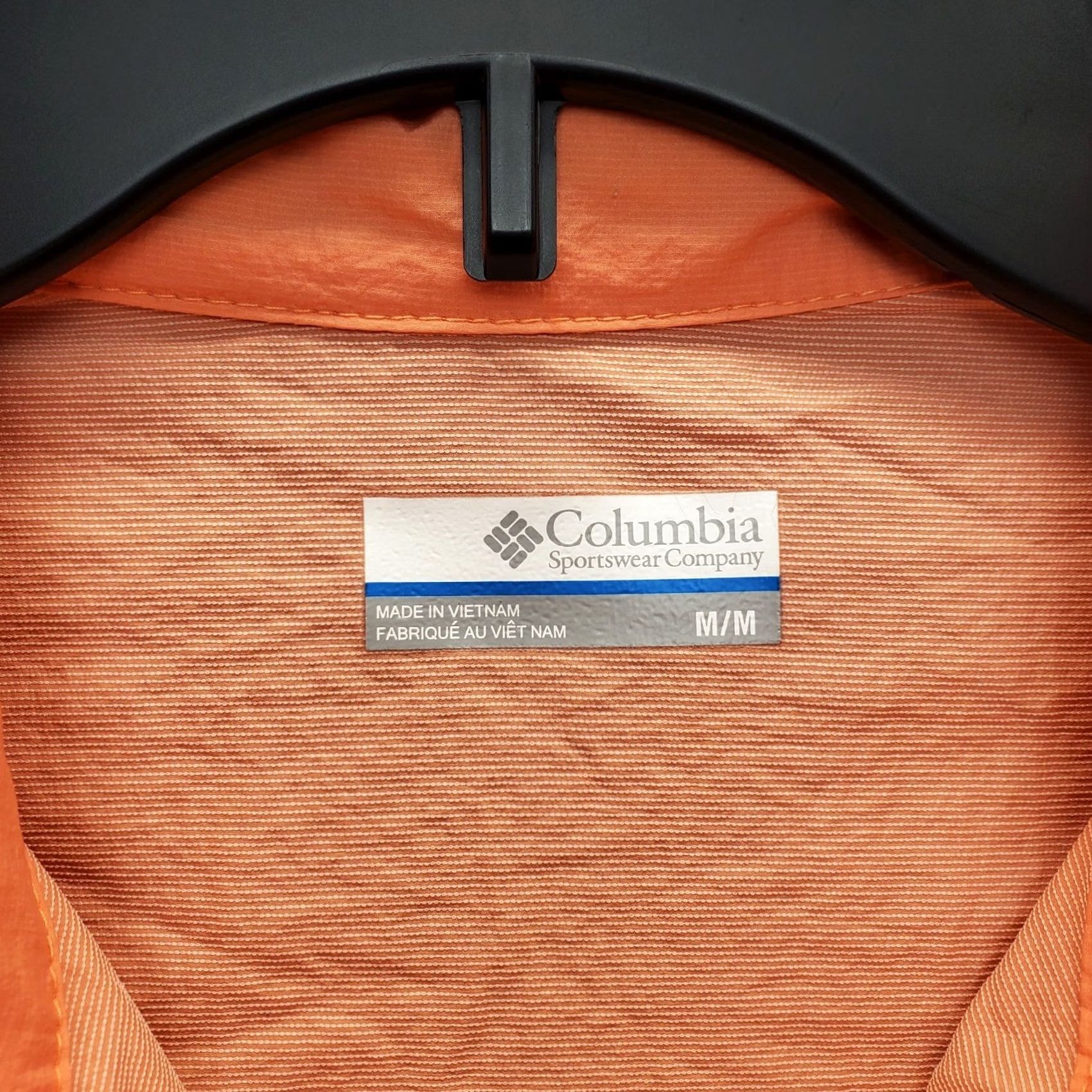 Vintage Columbia Womens M Orange Short Sleeve 1/2 Zip Boundless Trek Shirt Size M Size 32" / US 10 / IT 46 - 6 Thumbnail