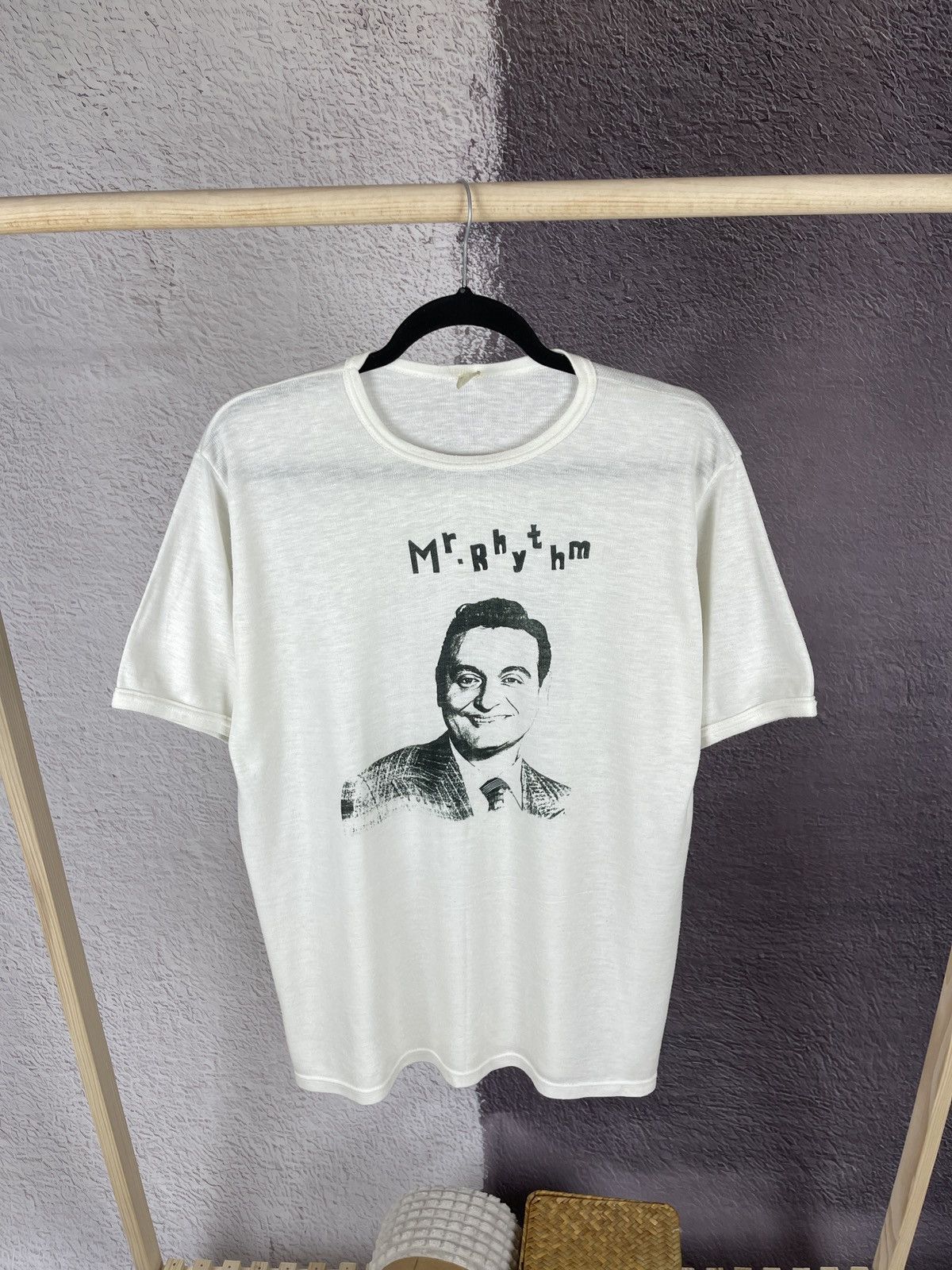 Vintage Frankie Laine Mr.Rhythm Merch T-shirt Jazz 70s 80s