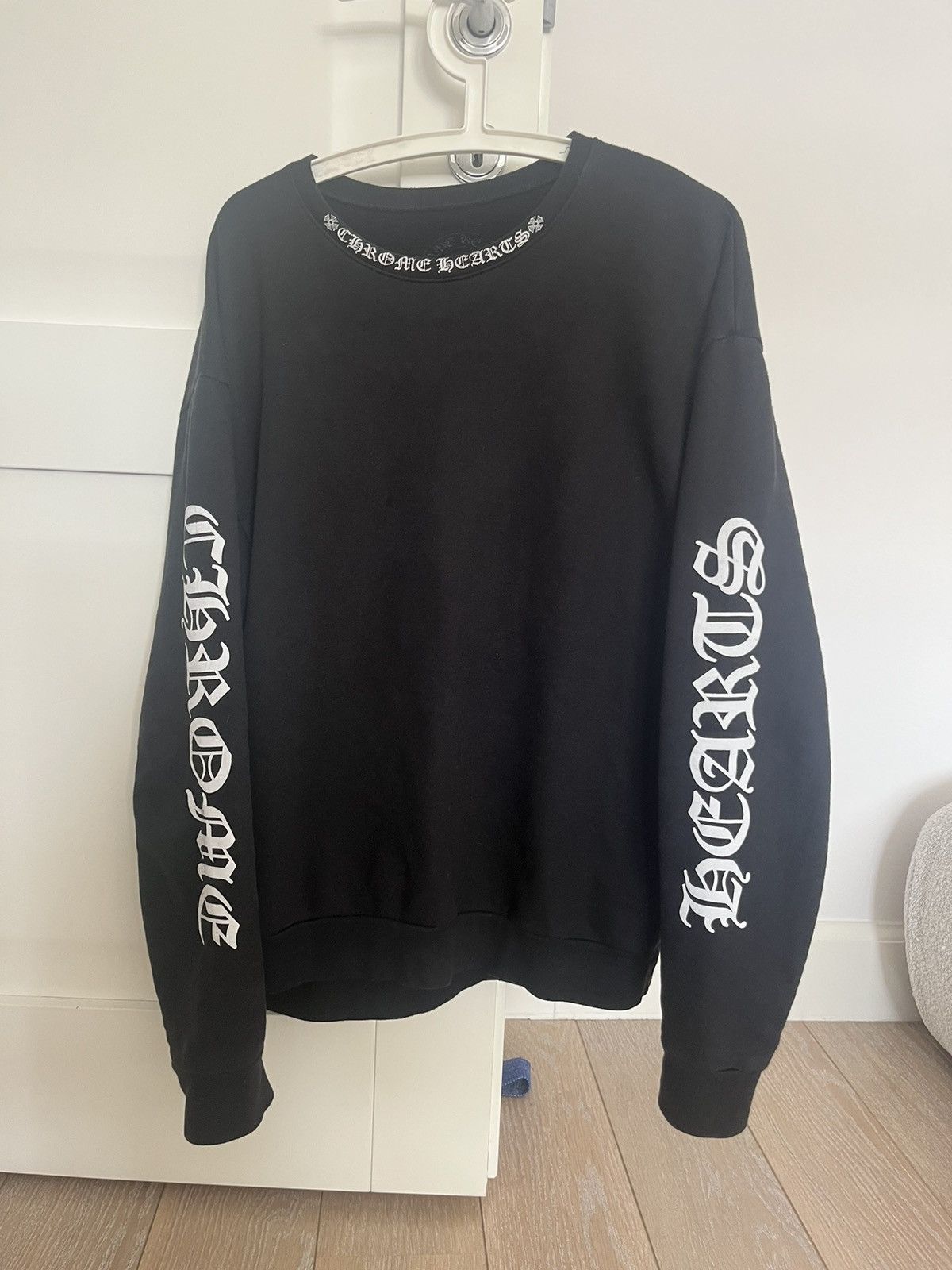 Chrome Hearts Neck Logo Crewneck