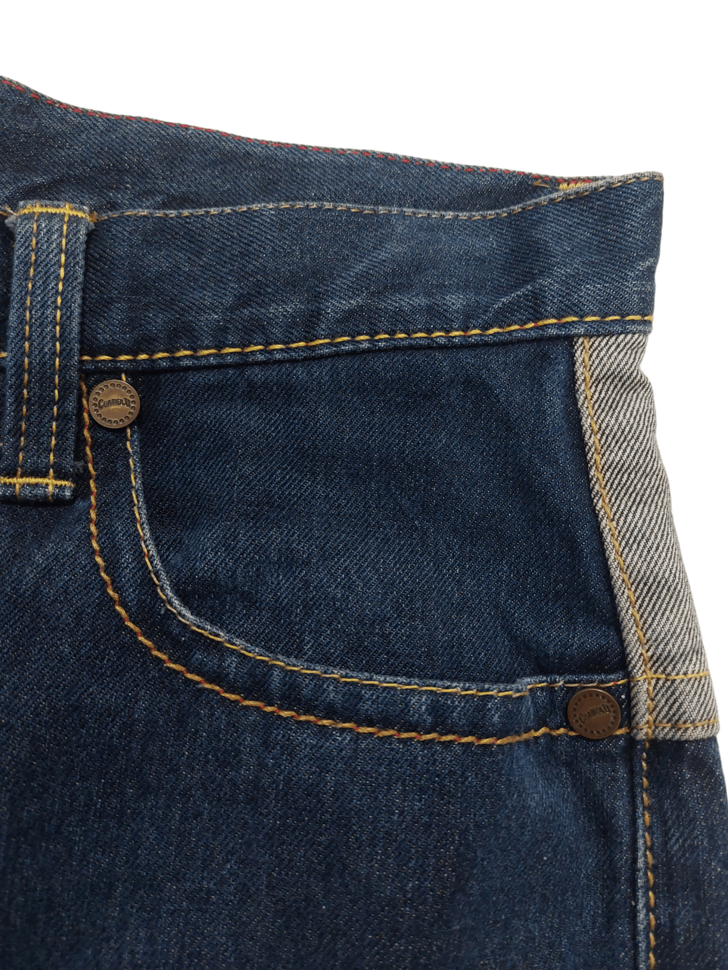 Other Co & Lu Big Logo Selvedge Denim Size US 30 / EU 46 - 8 Thumbnail