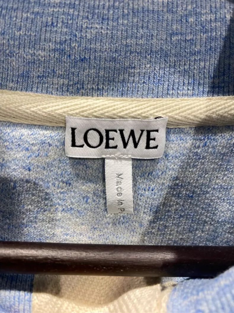 Loewe LOEWE Embroidered high collar hoodie Size L / US 10 / IT 46 - 3 Thumbnail