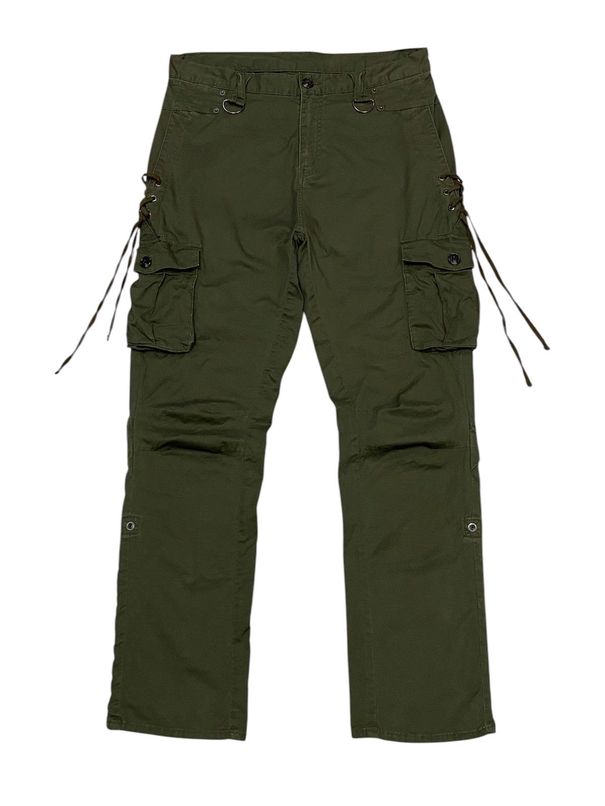 Japanese Brand PPFM Tactical Utility Stretch Cargo Pants Size US 32 / EU 48 - 2 Thumbnail
