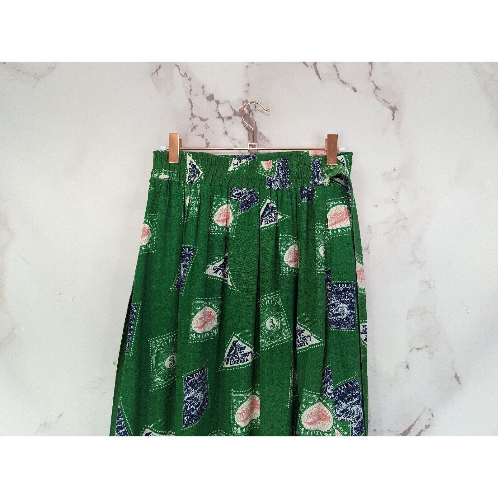 Anthropologie Anthropologie Porridge Skirt Women XS Getaway Stamp Bird Size 26" / US 2 / IT 38 - 7 Thumbnail