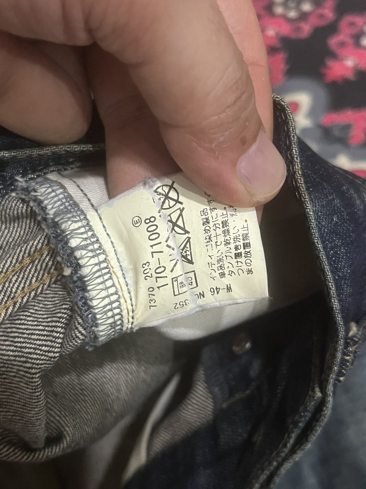 Takeo Kikuchi Vintage Takeo Kikuchi Dark Blue Faded Washed Selvedge Jeans Size US 32 / EU 48 - 21 Thumbnail