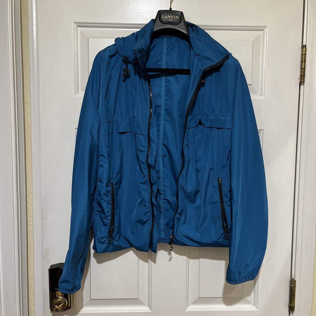 Lanvin LANVIN PARIS Storm-System Roadster Hooded Windbreaker Size US M / EU 48-50 / 2 - 2 Thumbnail