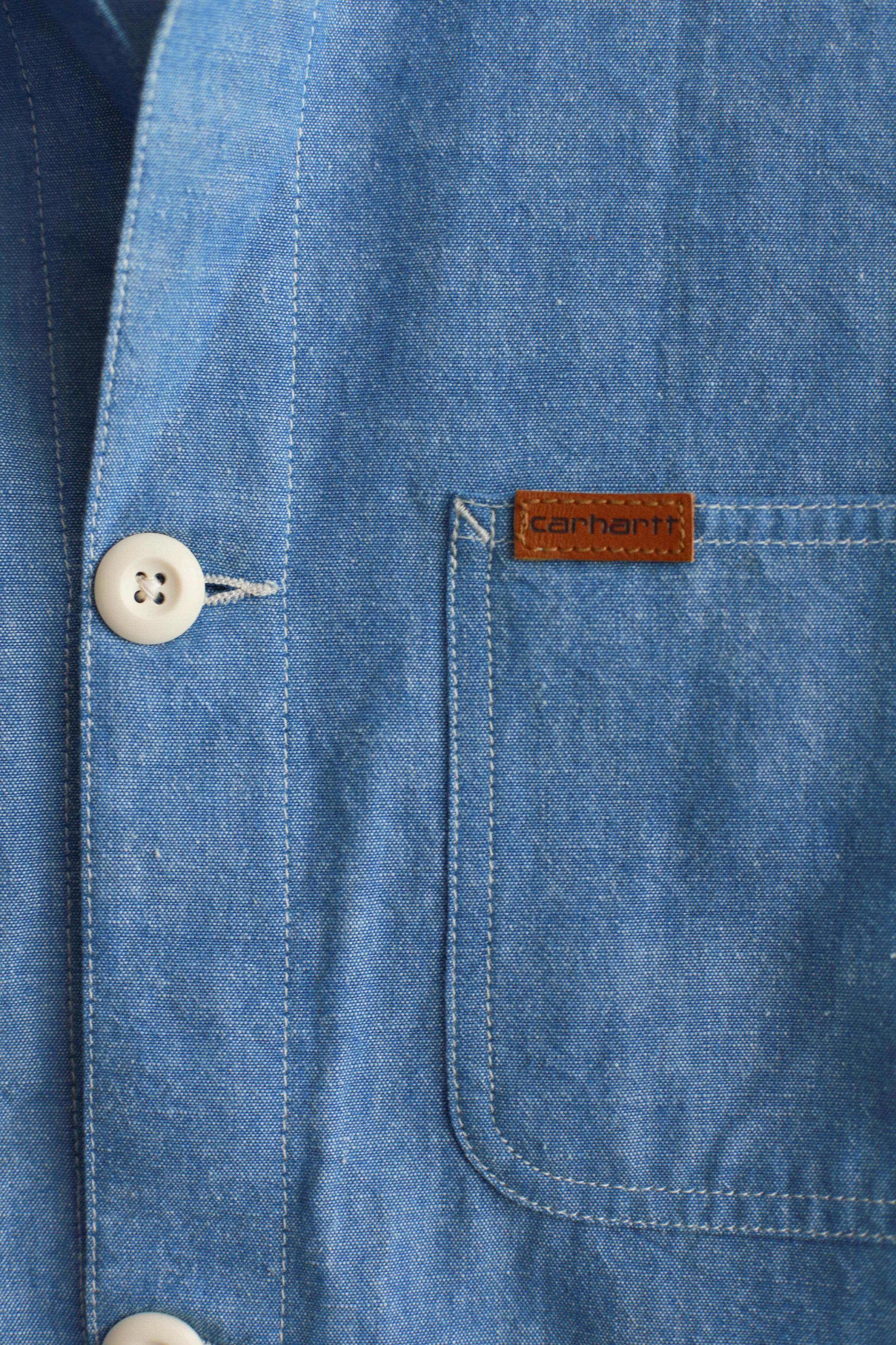 Carhartt Carhartt WIP Mens Cotton Blue Rigid Flynn Jacket Size US M / EU 48-50 / 2 - 3 Thumbnail