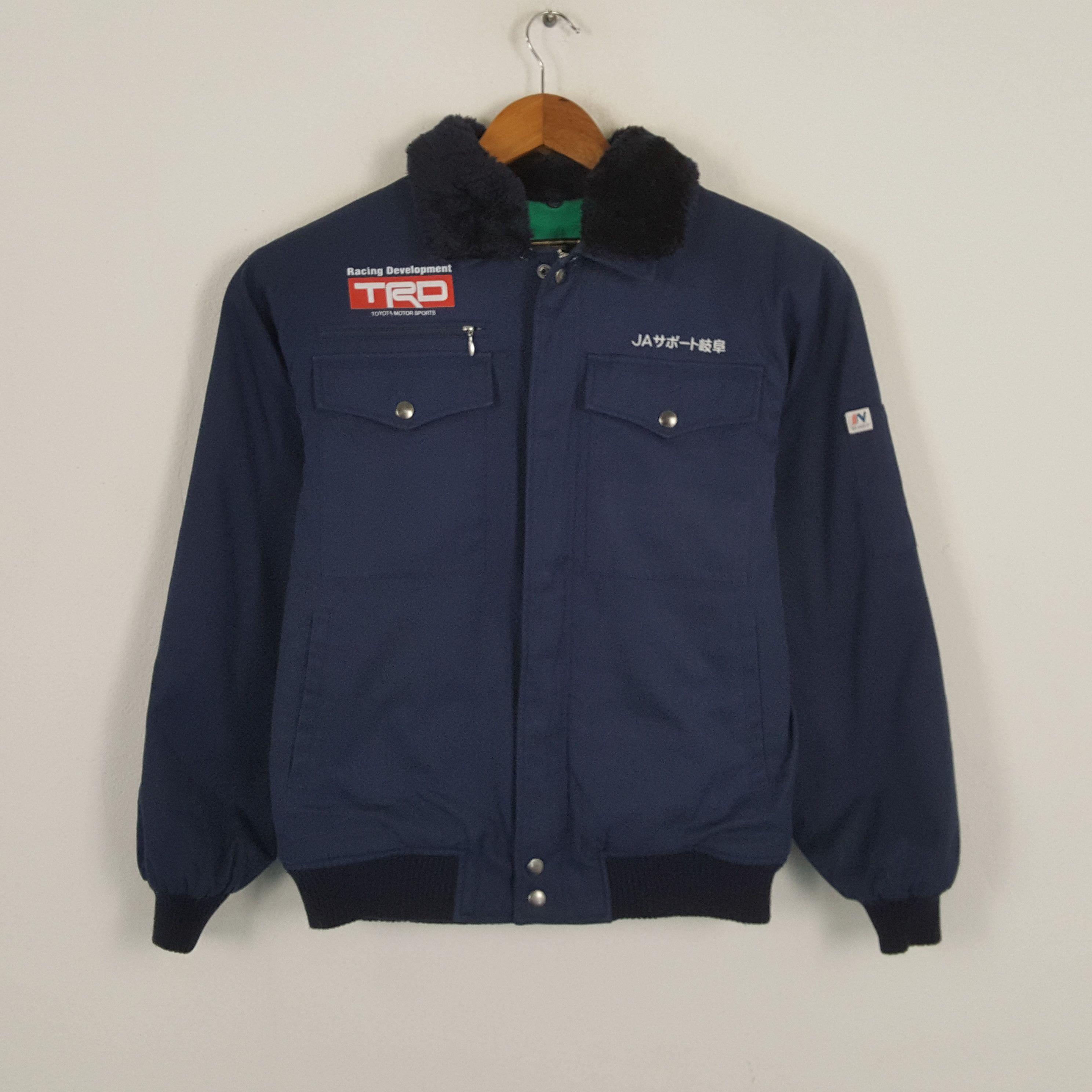 Japanese Brand × Vintage Vintage TRD TOYOTA MOTOR SPORT Racing Team Custom Jacket Size US L / EU 52-54 / 3 - 3 Thumbnail