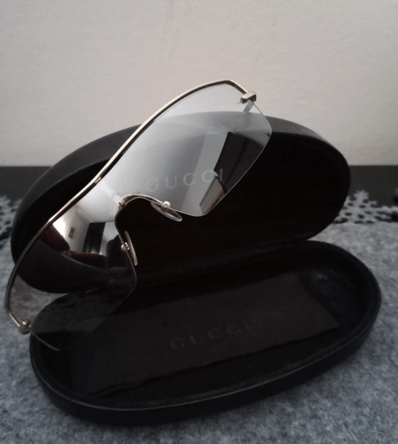 Gucci Gucci Sunglasses Mask Logo Shield GG Sport Vintage Size ONE SIZE - 1 Thumbnail
