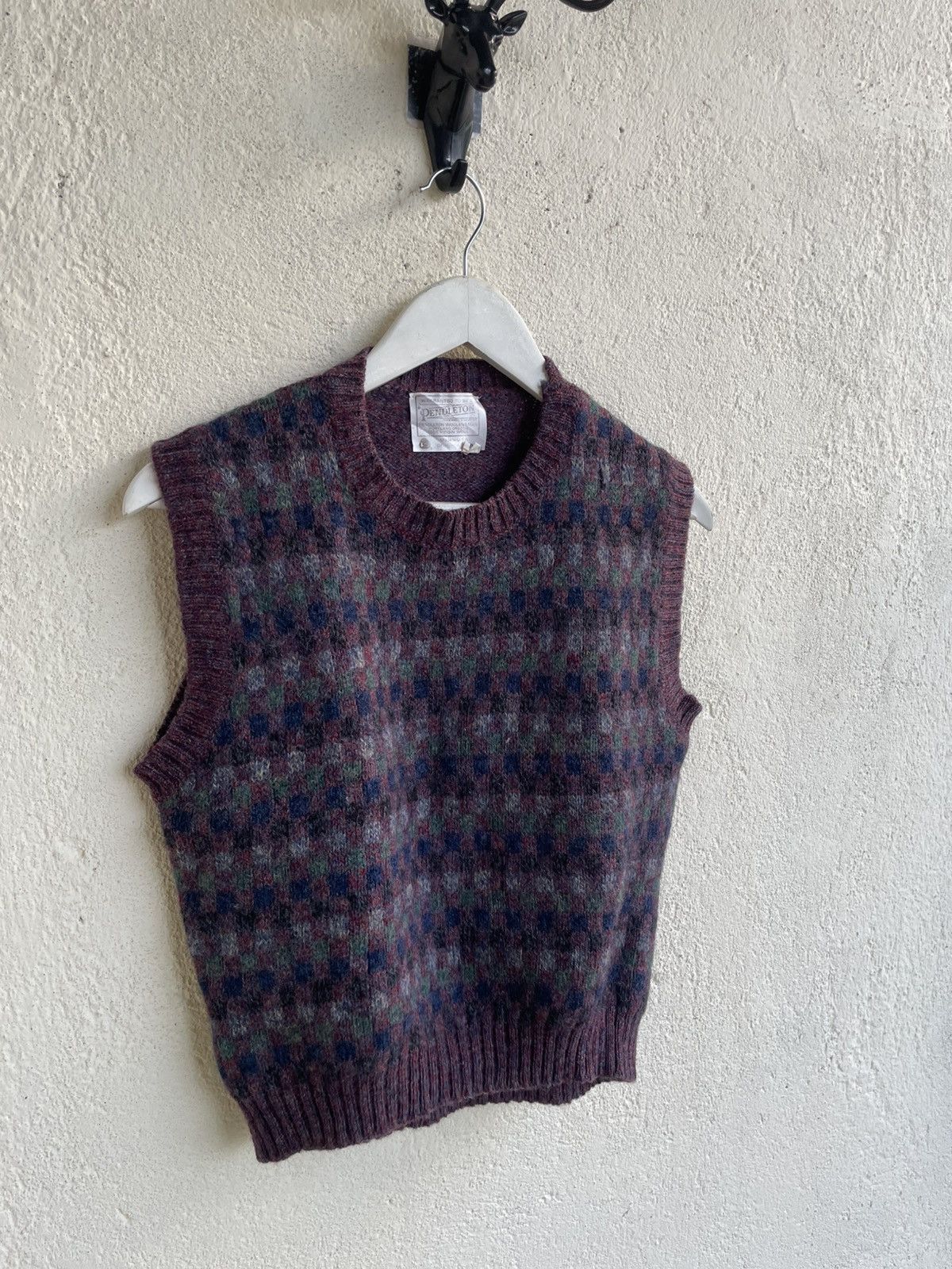 Hysteric Glamour 2000s Japanese Plaid Vest Hysteric Ifsix LGB YSL CDG ISSEY Size XS / US 0-2 / IT 36-38 - 4 Thumbnail