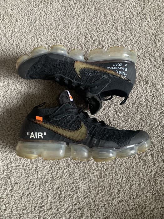 Vapormax off white outlet grailed