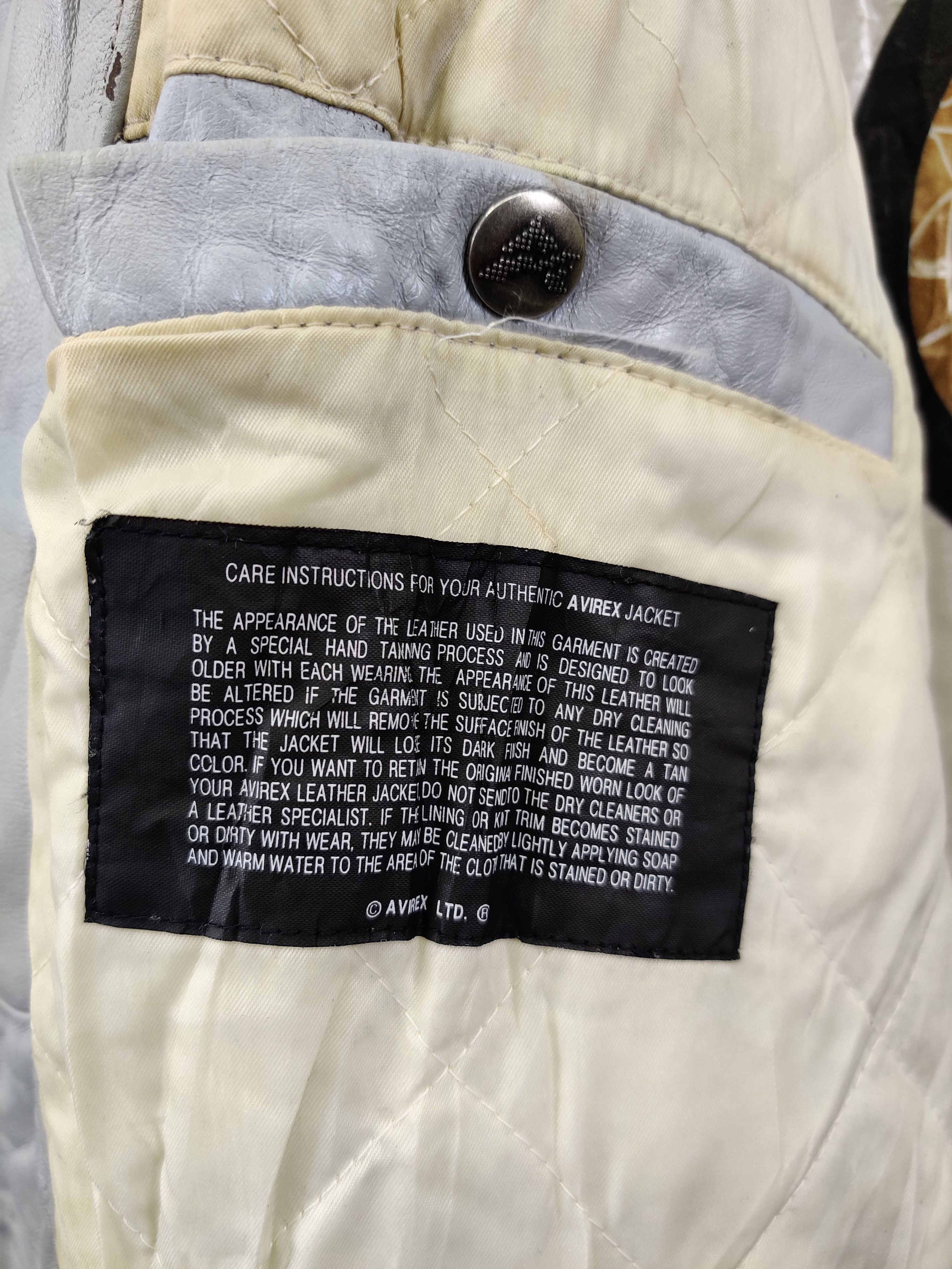 Avirex Vintage 90's Avirex Gamblers Club King Casino Leather Jacket Size US XXL / EU 58 / 5 - 17 Thumbnail