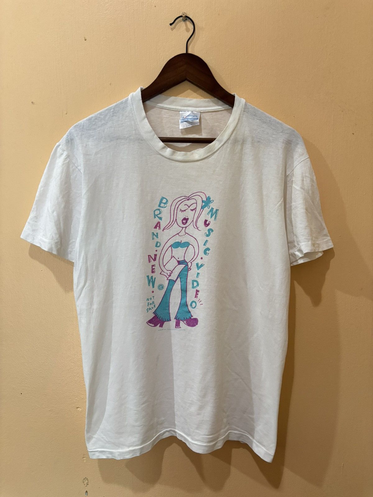 Vintage 80’s Sub Pop Sony Music Promo NFS Tshirt