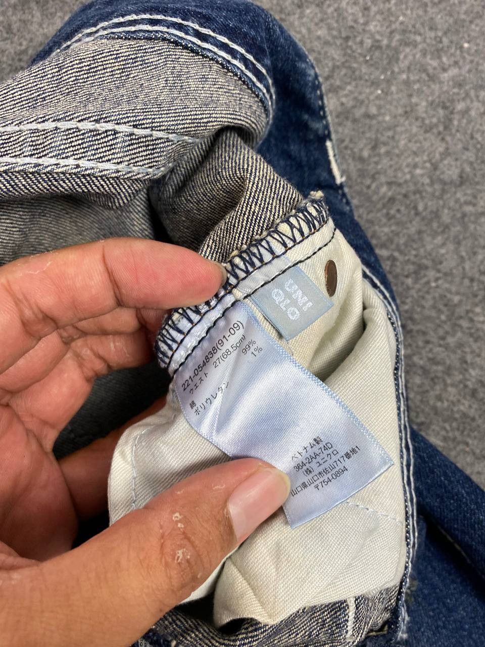 Uniqlo vintage uniqlo japanese bootcut flare distressed denim Size 32" / US 10 / IT 46 - 13 Thumbnail