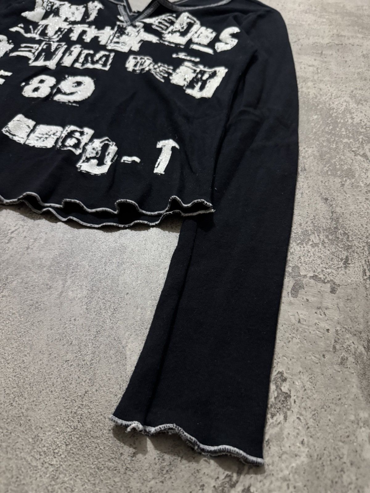 Hysteric Glamour Y2k crop top ifsixwasnine style longsleeve Size S / US 4 / IT 40 - 3 Thumbnail