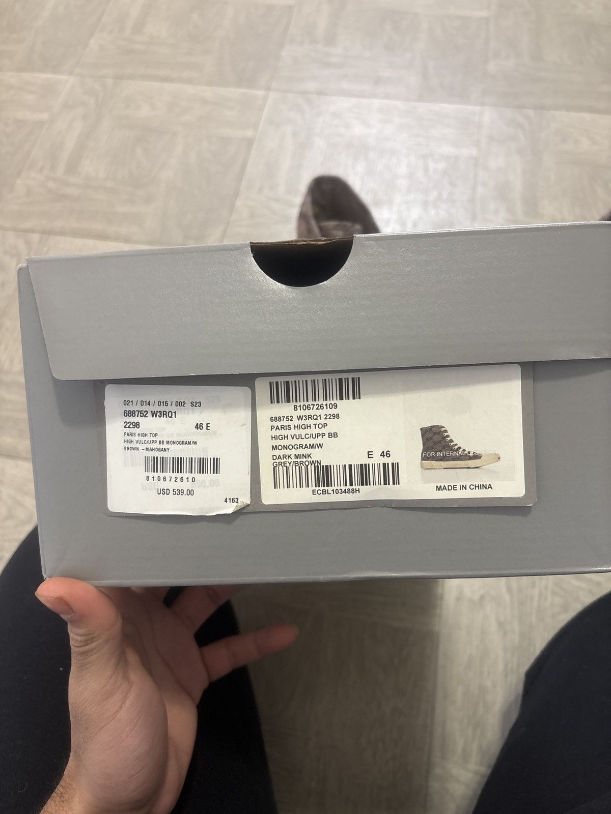 Balenciaga Balenciaga Paris Highs Size US 13 / EU 46 - 7 Thumbnail
