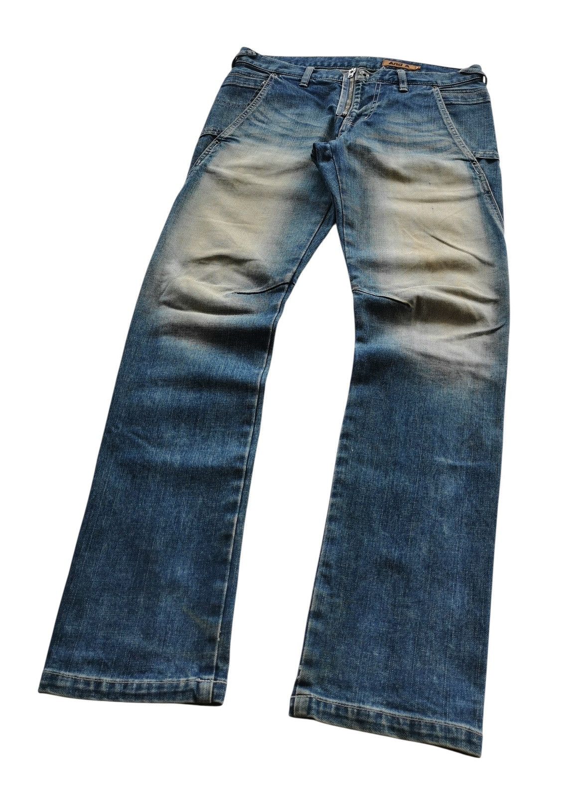 Jean And A Jeans Show Zipper Biker Twisted Size US 32 / EU 48 - 8 Thumbnail