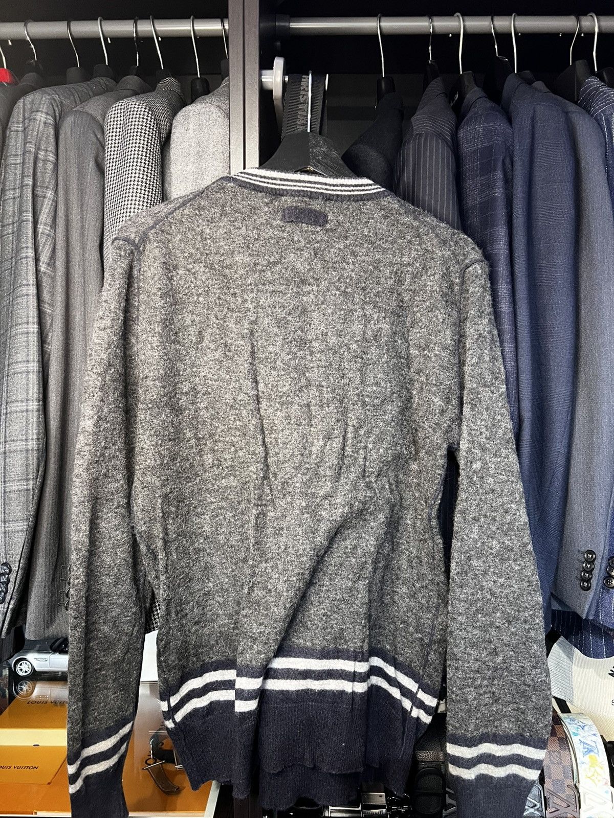 Dolce & Gabbana Dolce & Gabbana Wool Sweater - Grey. Size M/L Size US M / EU 48-50 / 2 - 3 Thumbnail