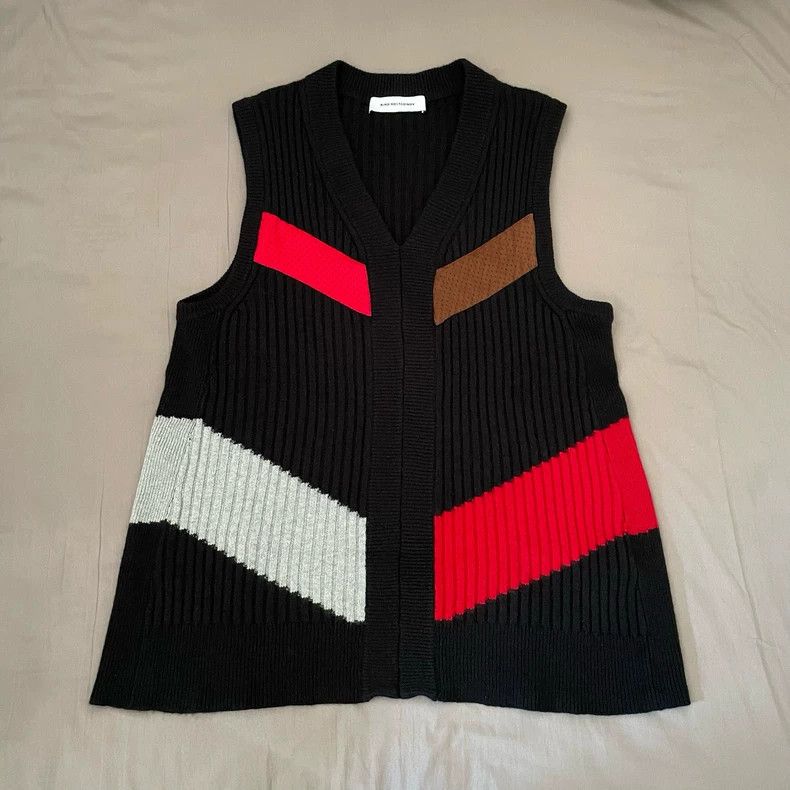 Kiko Kostadinov Kiko Kostadinov Size46 20 Nash Intarsia Vest size 46 Size US M / EU 48-50 / 2 - 1 Thumbnail
