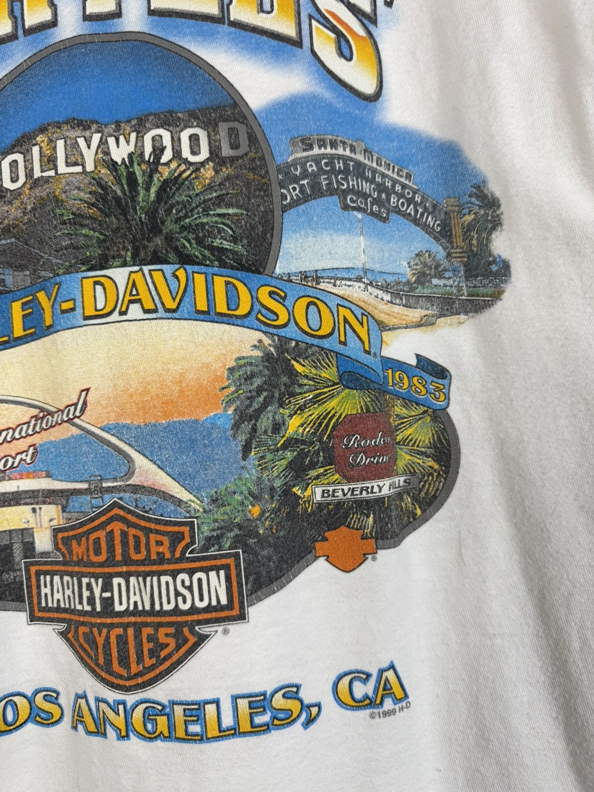 Harley Davidson Vintage 1999 Harley Davidson Racing Long Sleeve T-Shirt Size US XL / EU 56 / 4 - 20 Thumbnail