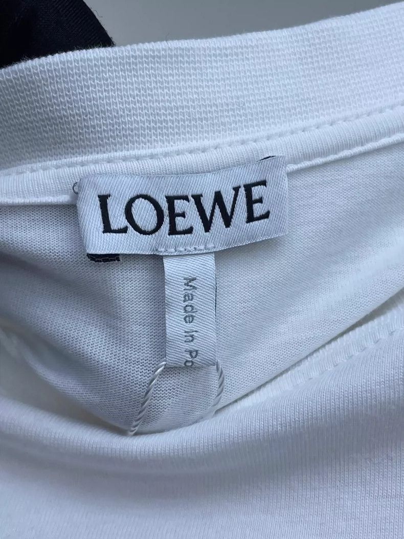 Loewe LOEWE Red love patch letter short sleeve T-shirt Size M / US 6-8 / IT 42-44 - 5 Thumbnail