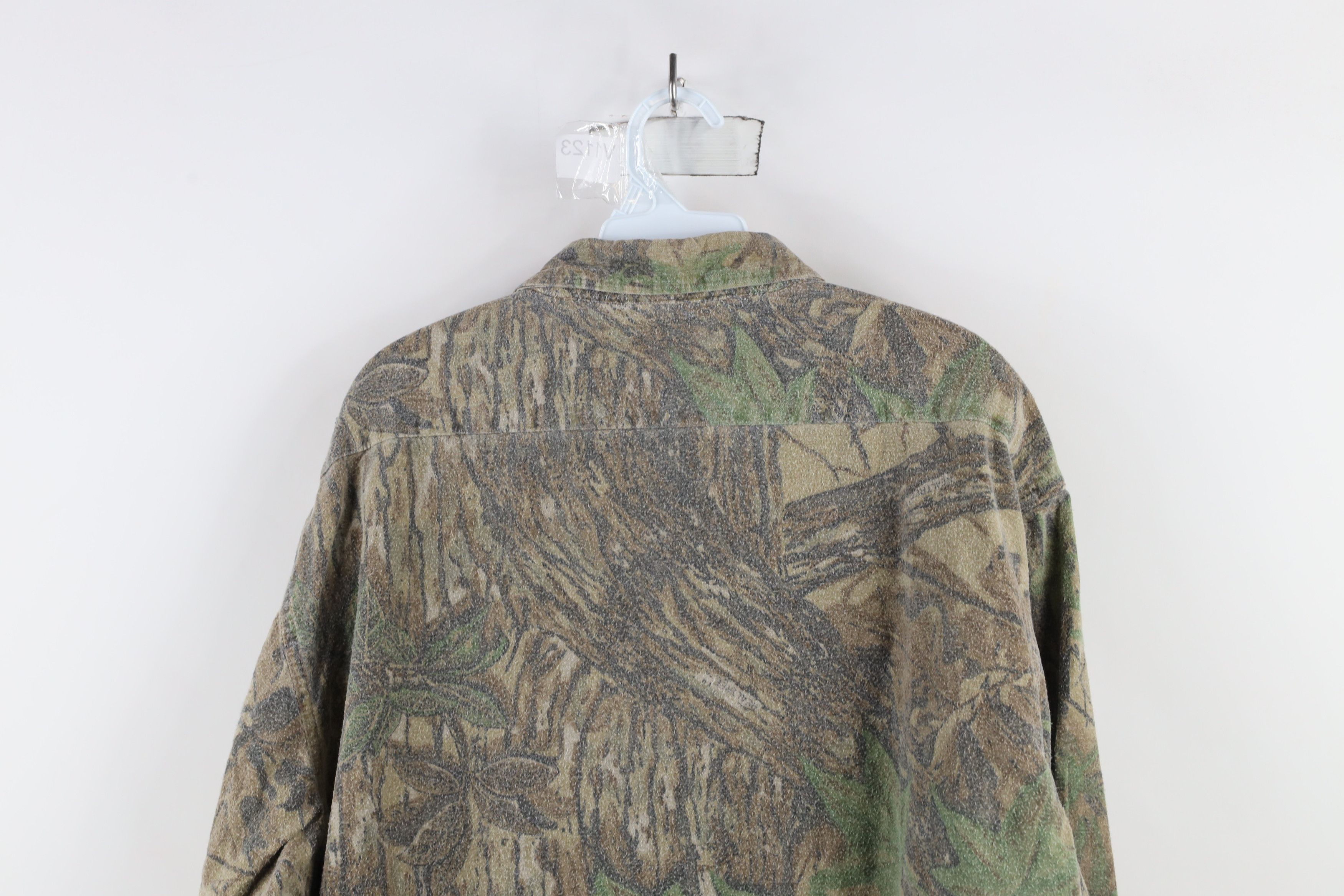 Vintage × Walls Vintage 90s Walls Camouflage Chamois Cloth Button Shirt USA Size US XXL / EU 58 / 5 - 11 Thumbnail
