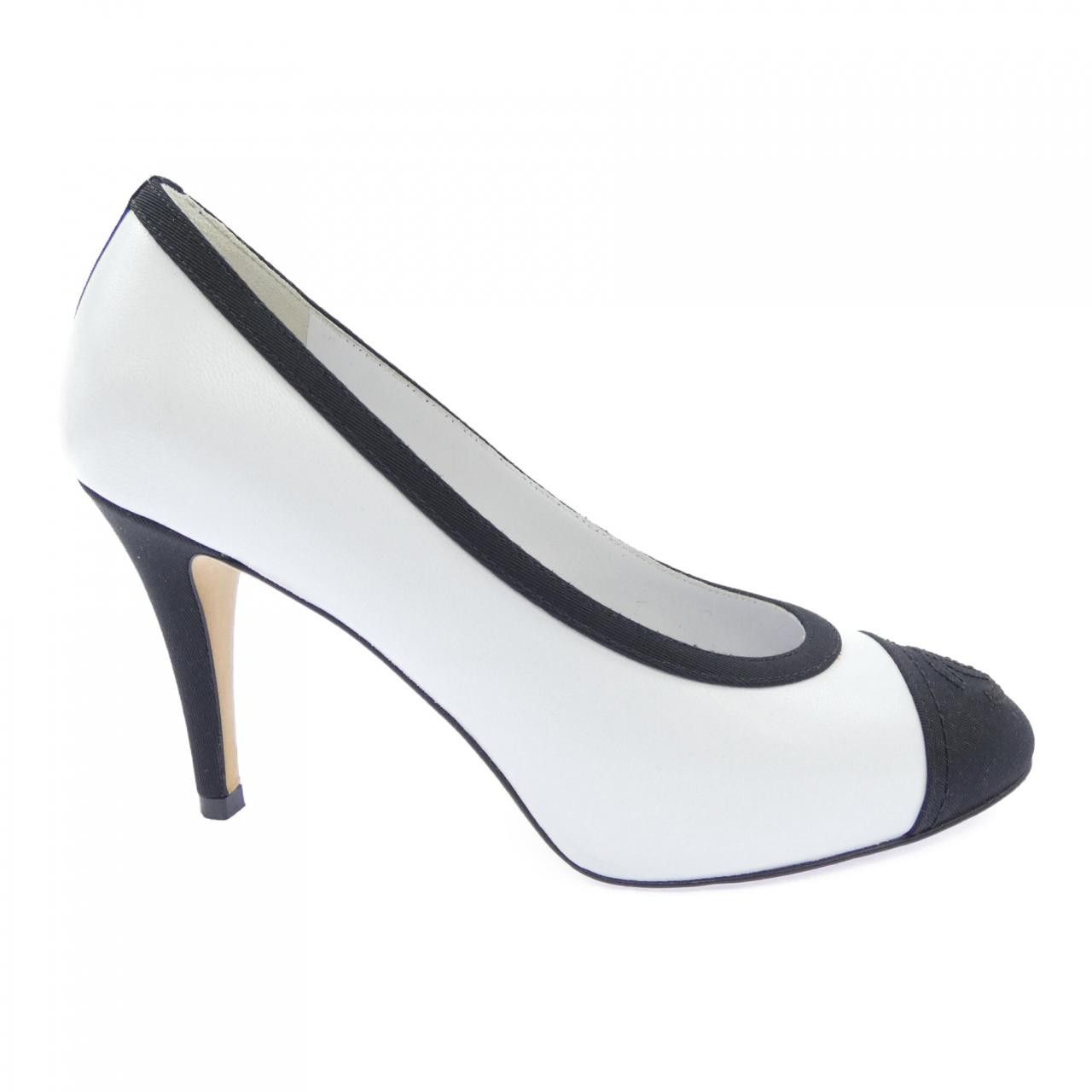 Chanel Chanel Chanel Lambskin Pumps Leather Shoes G34061Y53071 DUTY FREE for USA Size ONE SIZE - 1 Thumbnail