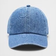 Other Cotton inc denim cap NWT Size ONE SIZE - 1 Thumbnail