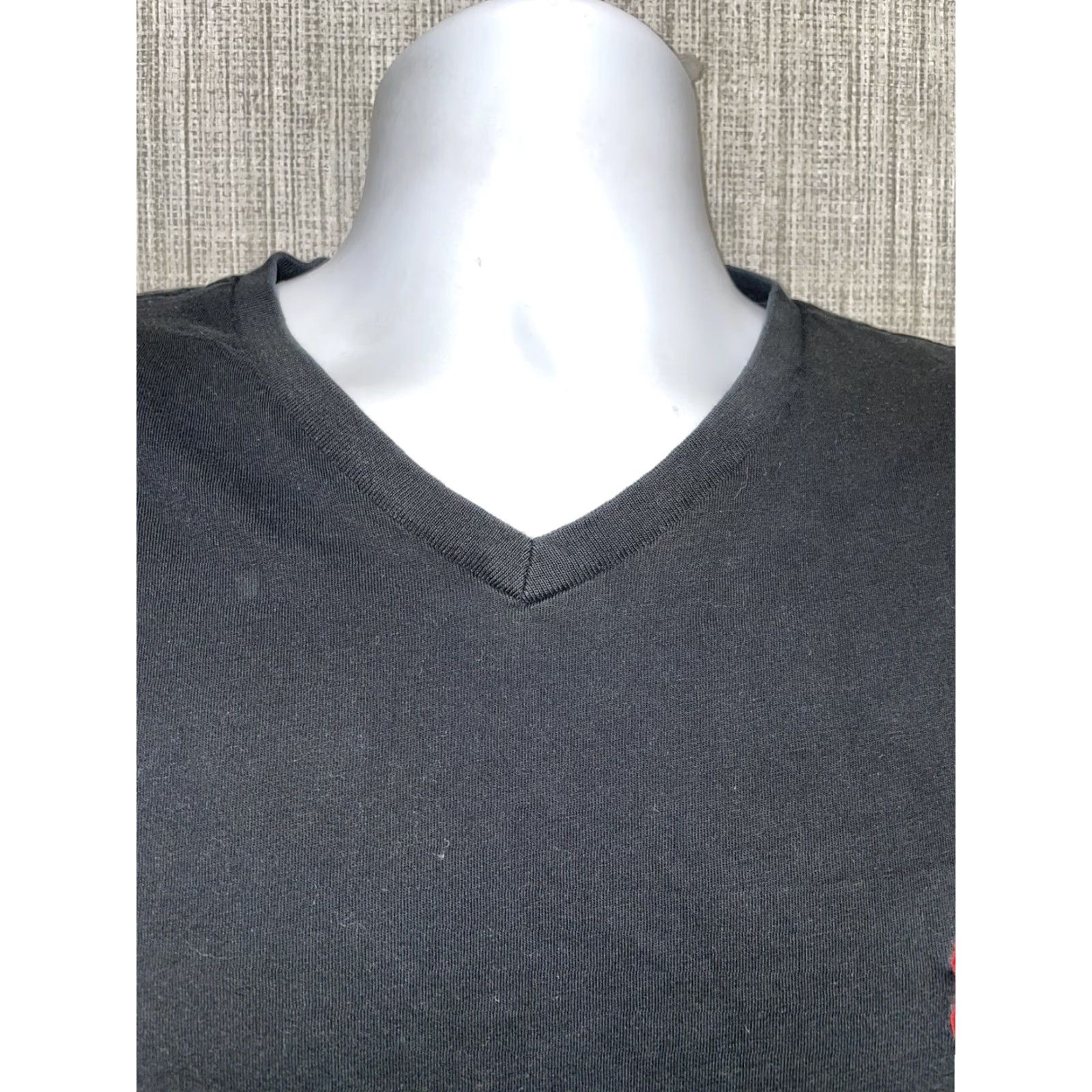 Polo Ralph Lauren Polo Ralph Lauren T-Shirt Black V-Neck Mens M Size US M / EU 48-50 / 2 - 2 Thumbnail