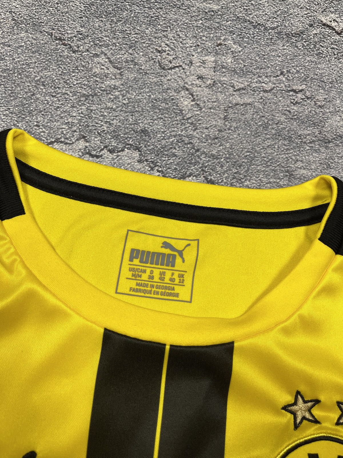 Puma × Vintage 2016 - 2017 Borussia Dortmund cup shirt Jersey Soccer Size US S / EU 44-46 / 1 - 12 Thumbnail