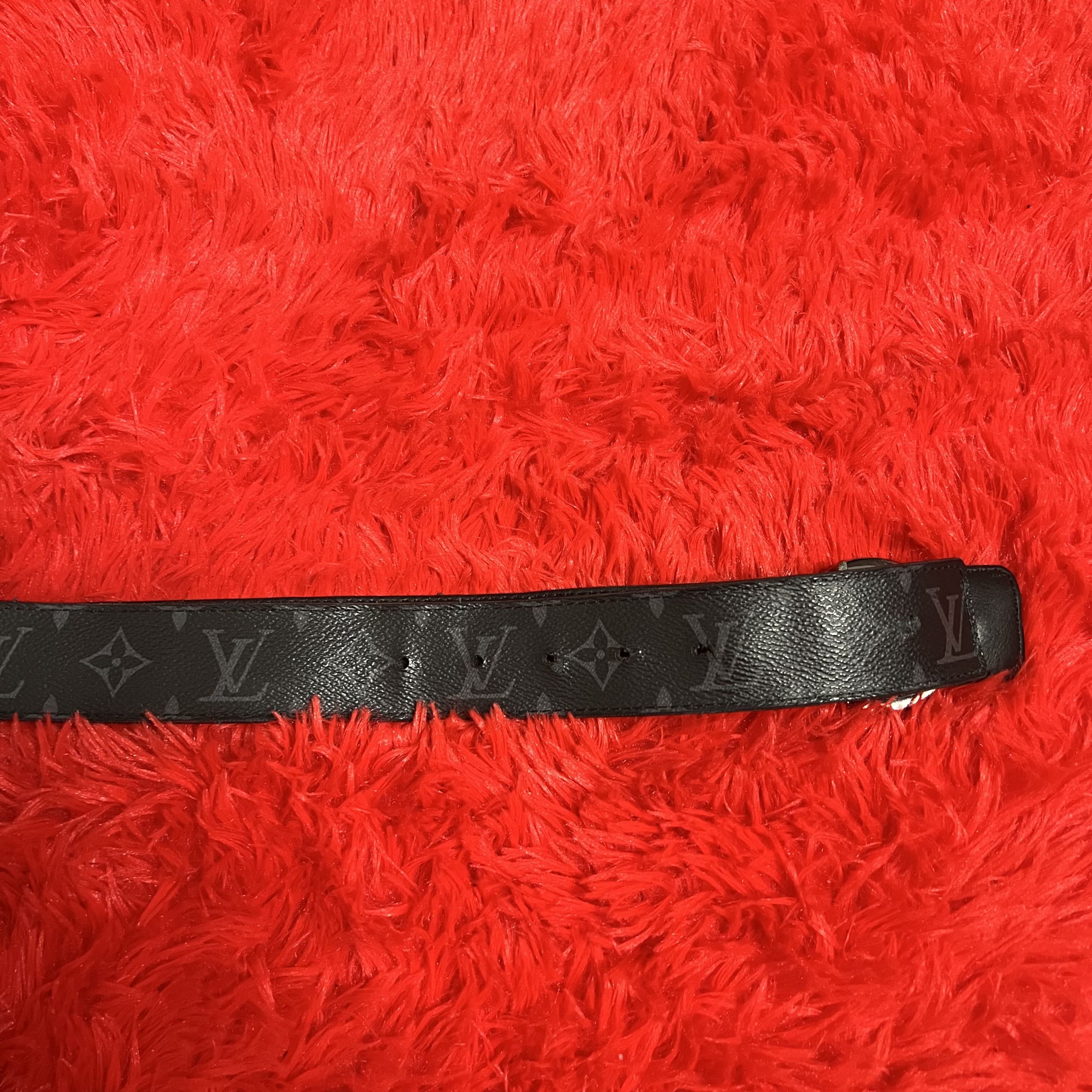 Louis Vuitton Louis Vuitton Reversible Belt Monogram Black Size 30 - 7 Thumbnail
