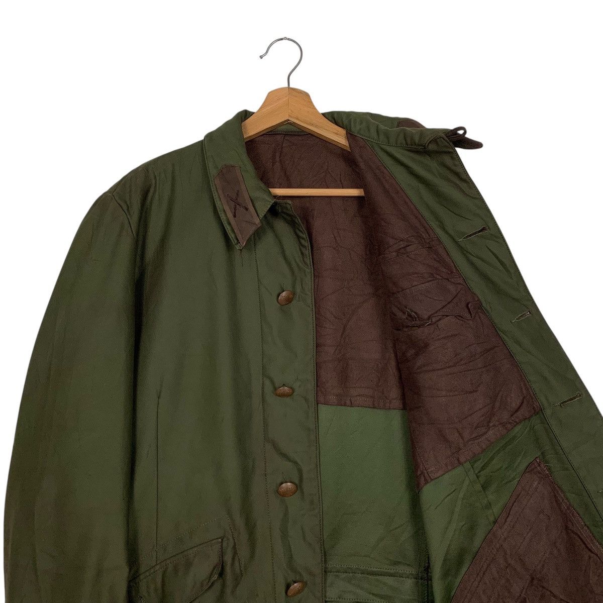 Vintage Vintage C48 Swedish Military Jacket Size US M / EU 48-50 / 2 - 10 Thumbnail